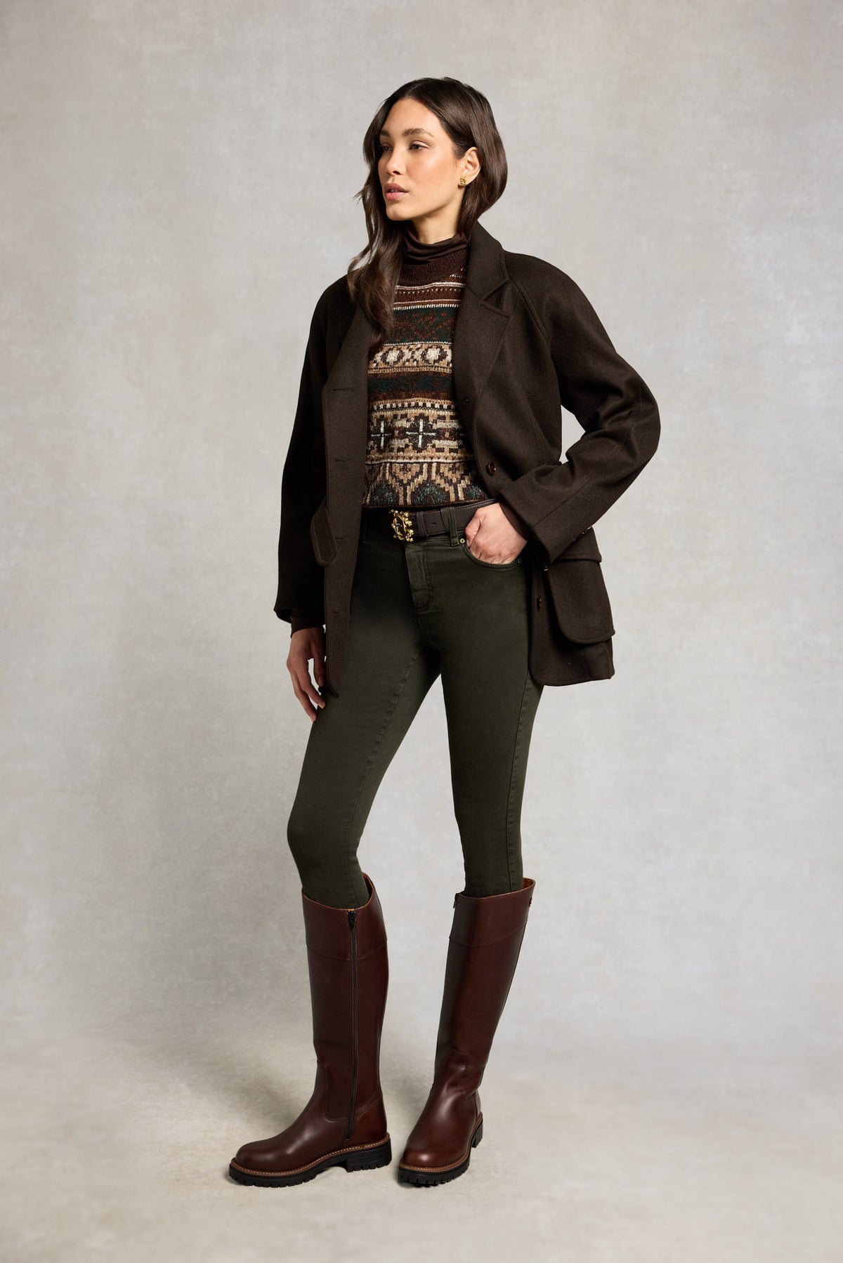 Contour Skinny Jean (Dark Pine)