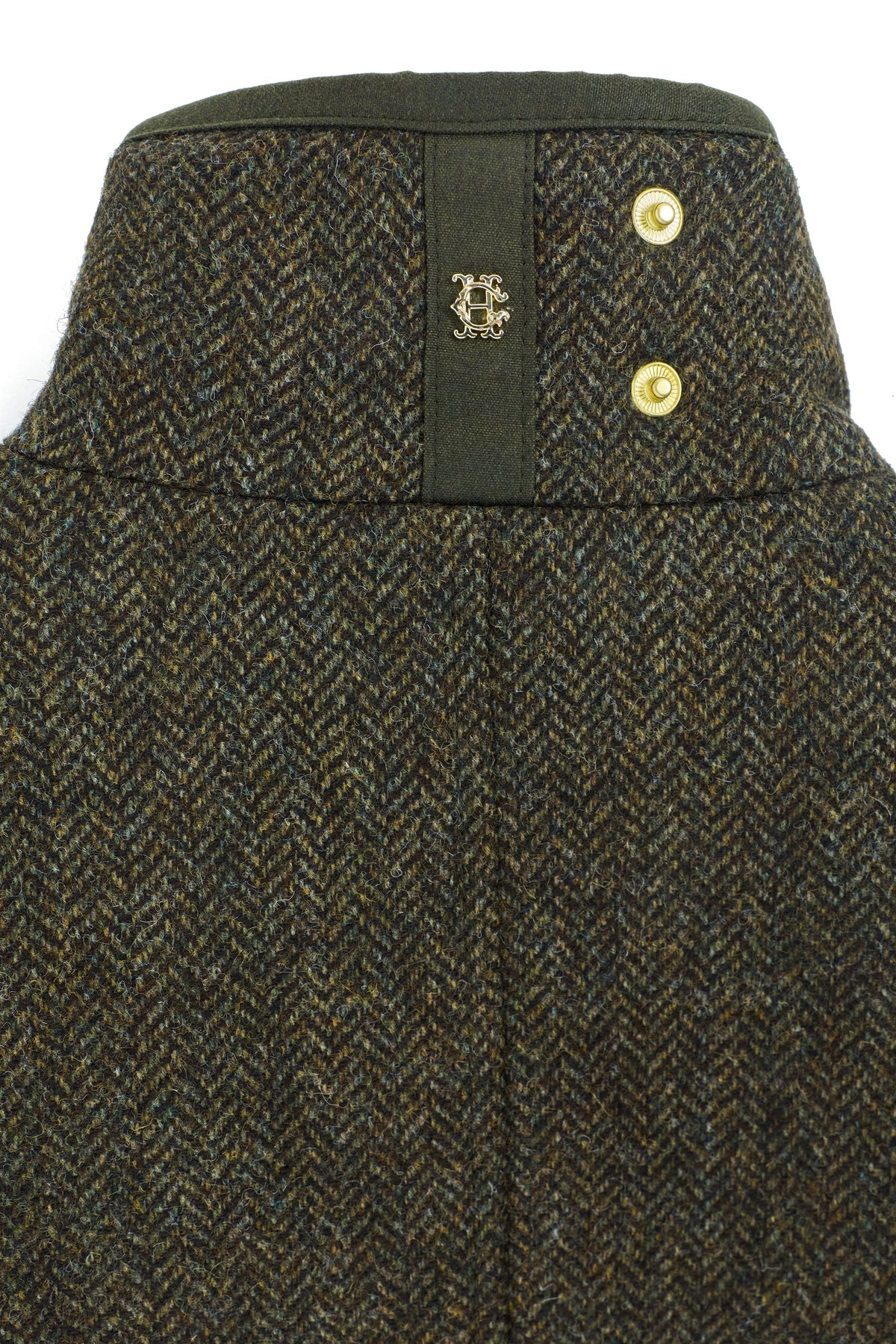 Country Classic Jacket (Dark Green Herringbone)