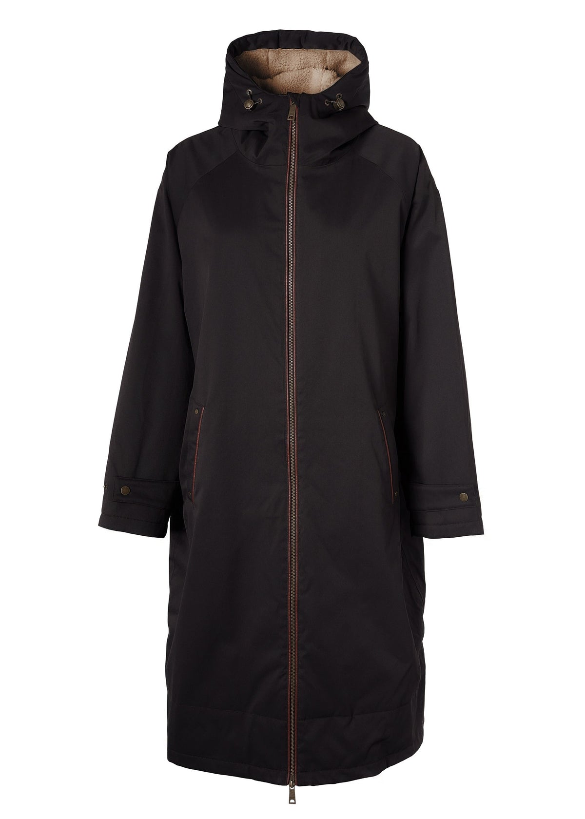 The Layered Waterproof Coat Look