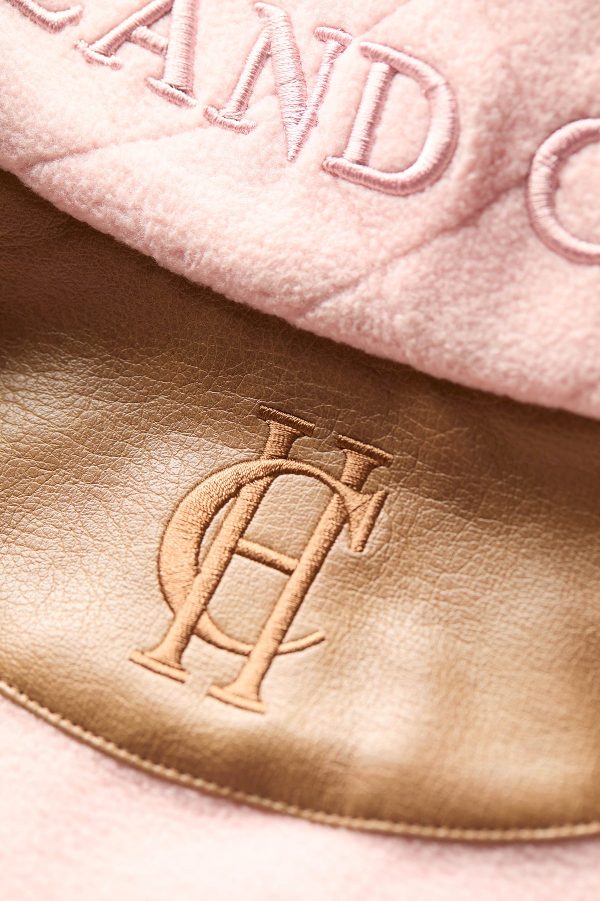 Country Fleece Quarter Zip (Soft Pink)