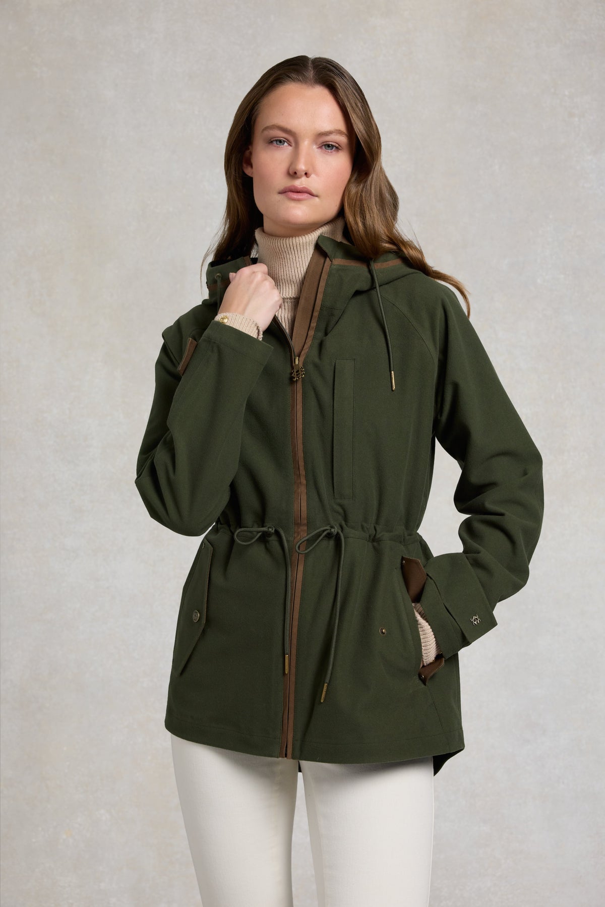 Waterproof Country Parka (Khaki)