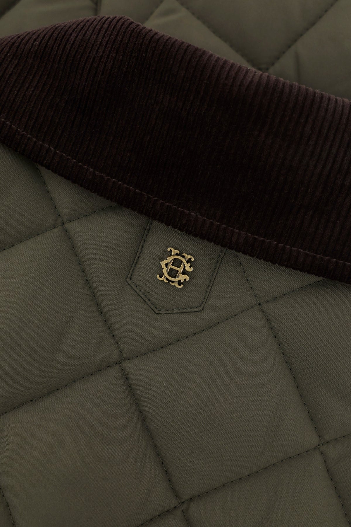 Men's Country Quilted Jacket (Khaki)