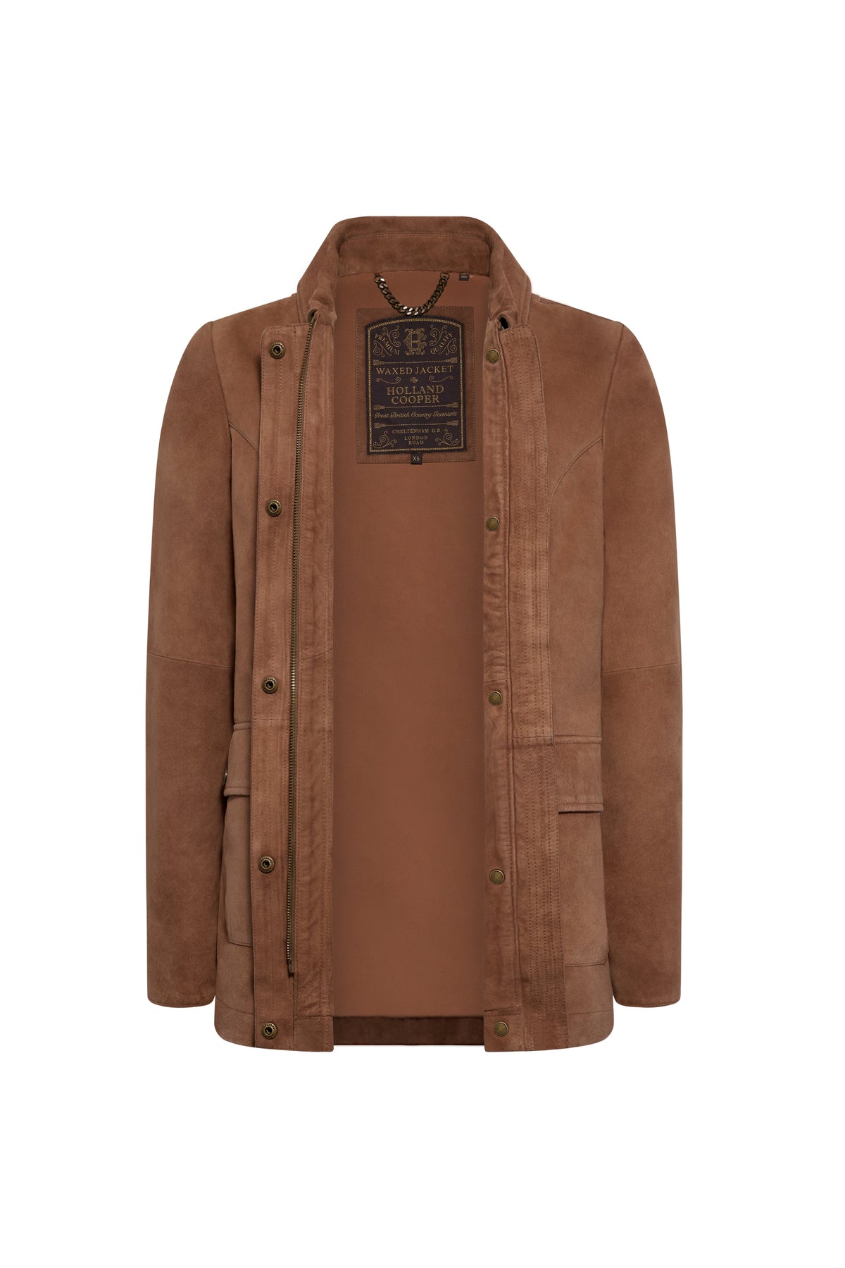 Country Suede Jacket (Cognac)