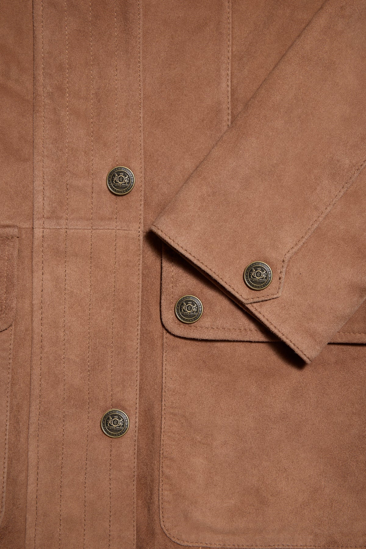 Country Suede Jacket (Cognac)
