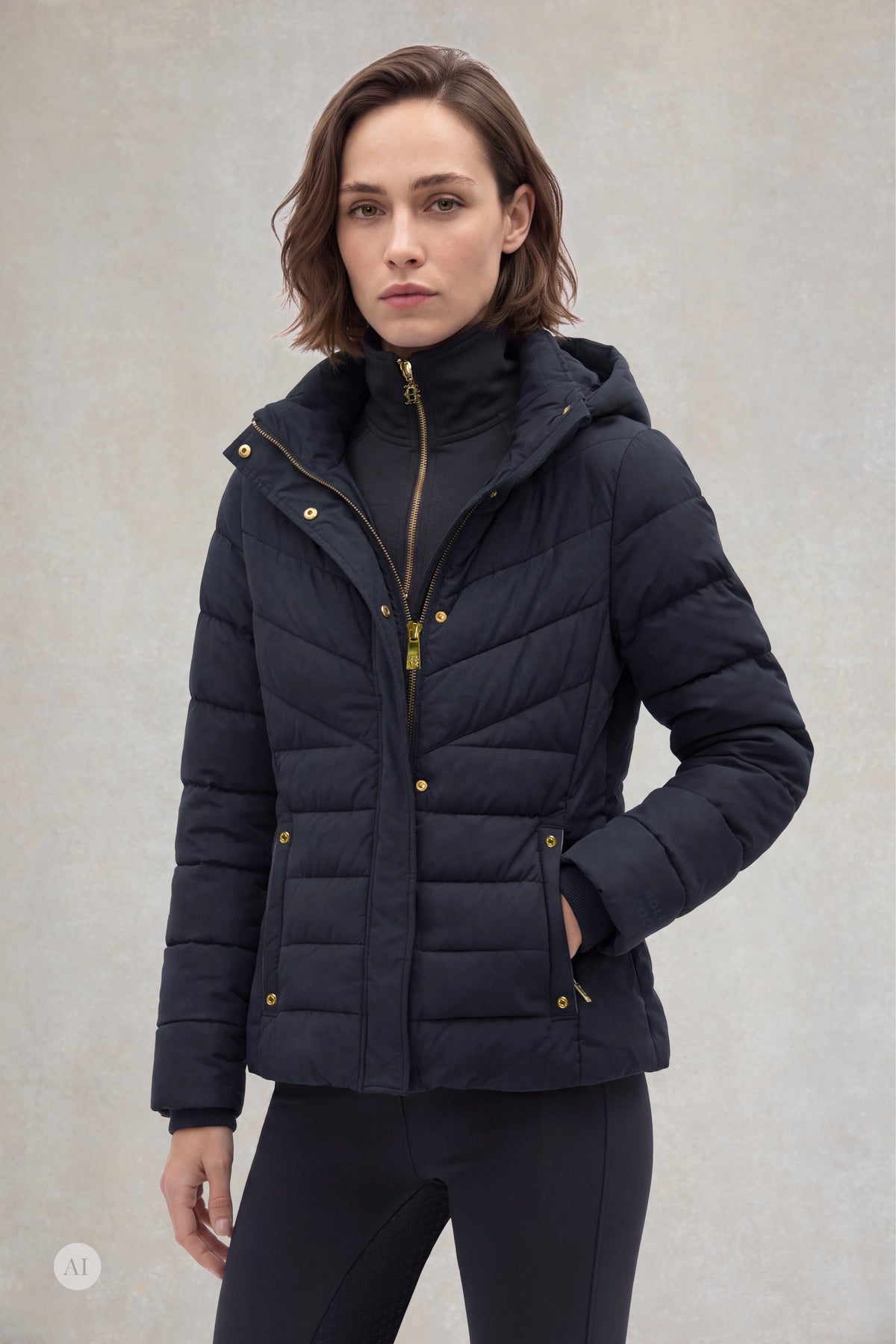 Cranborne Puffer Jacket (Ink Navy)
