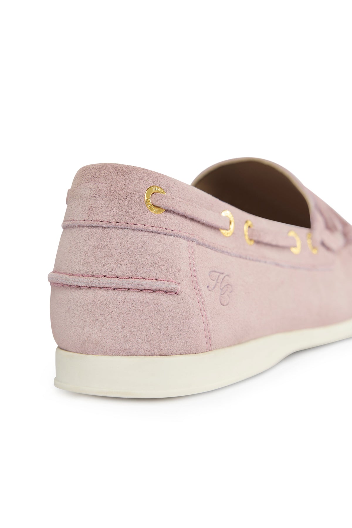 Deck Shoe (Blush Suede)