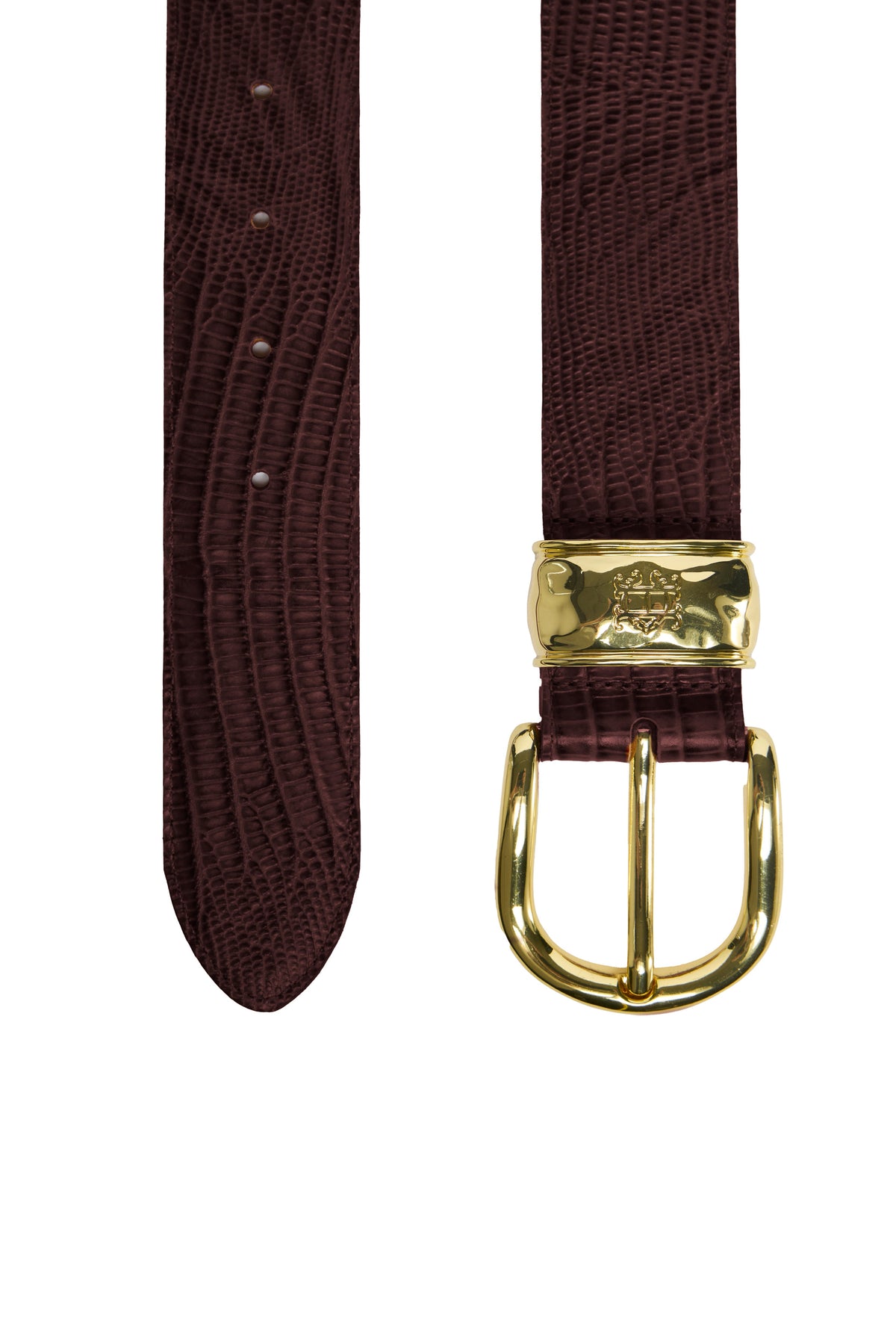 Denali Classic Belt (Cognac Lizard)