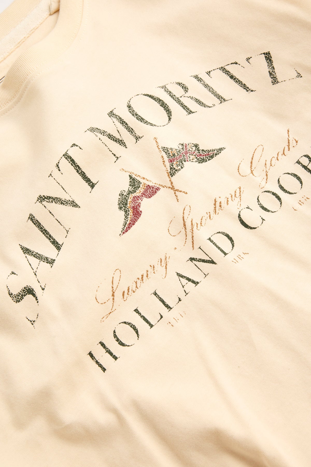 Men's Destination Tee (Ecru St Moritz)