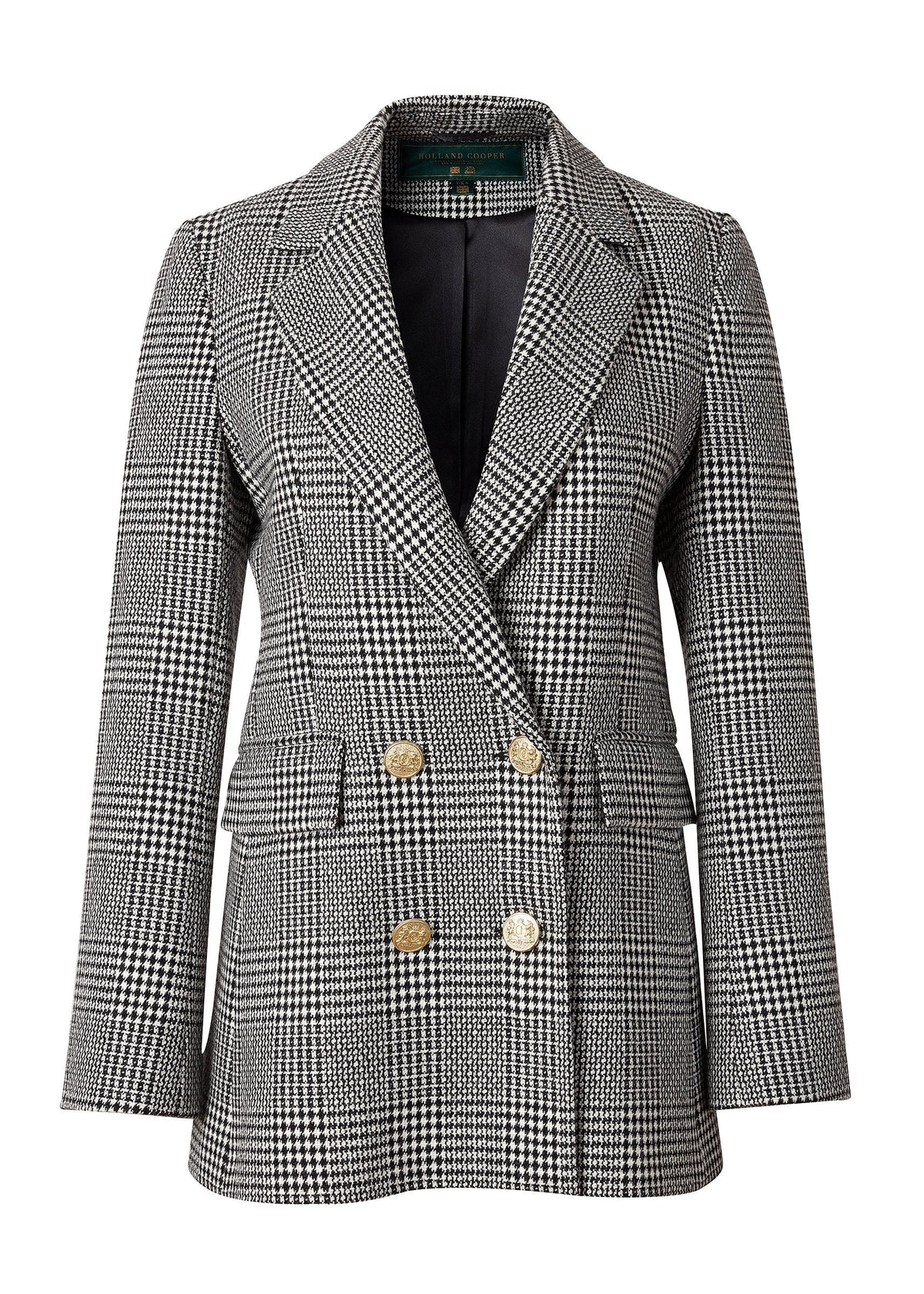 Double Breasted Blazer (Prince of Wales Mono)