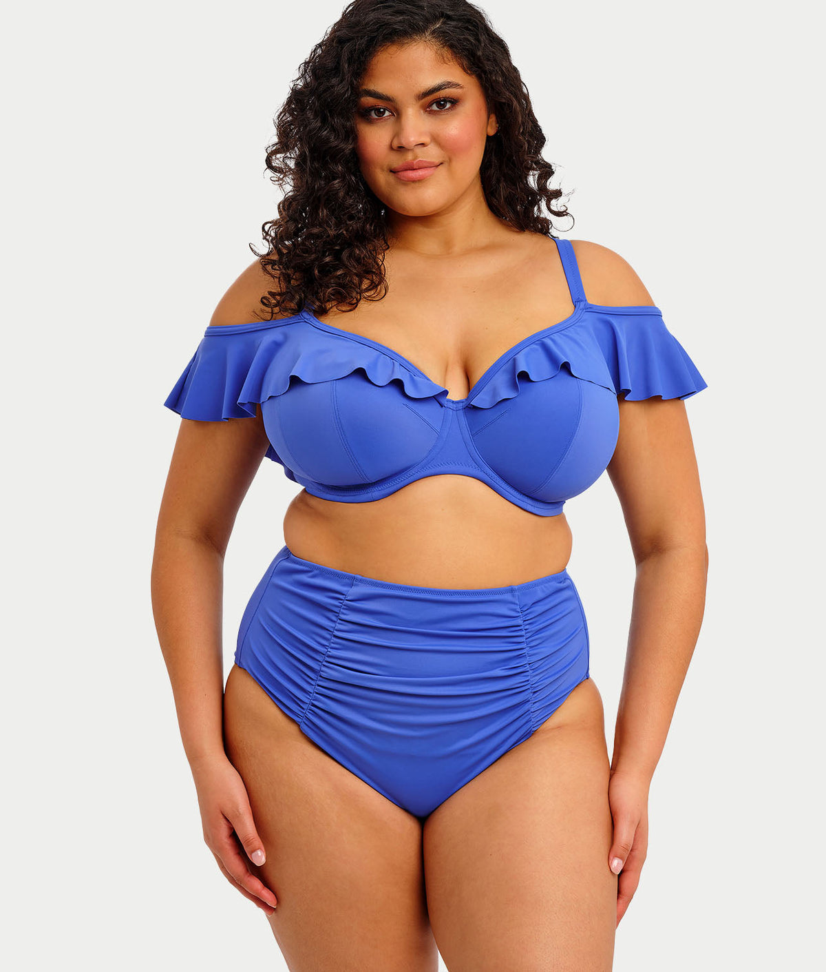 Plus Size Plain Sailing Bikini Bottom