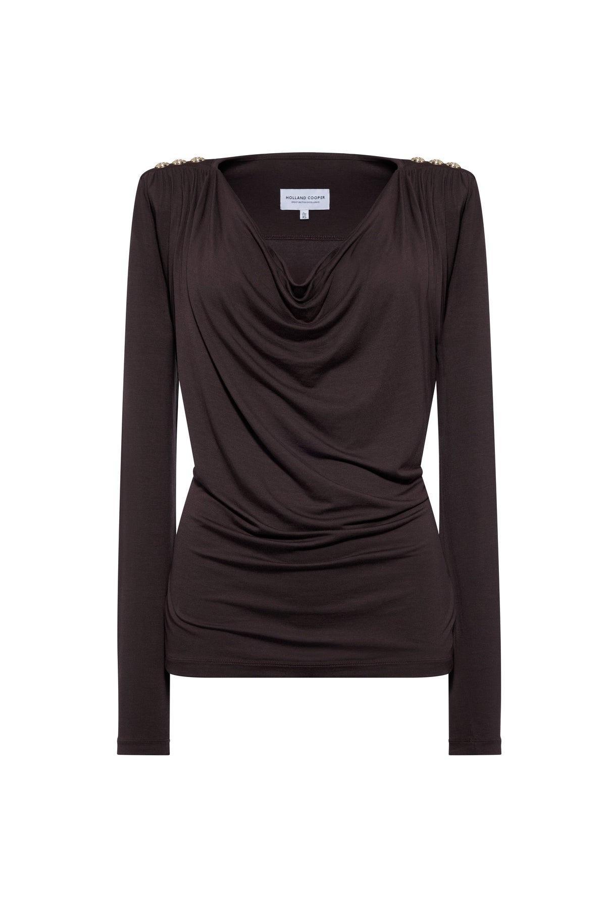 Ellen Top (Chocolate)