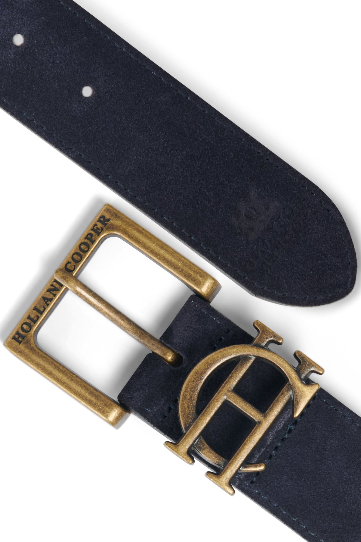 Men's Classic Belt (Navy Suede)