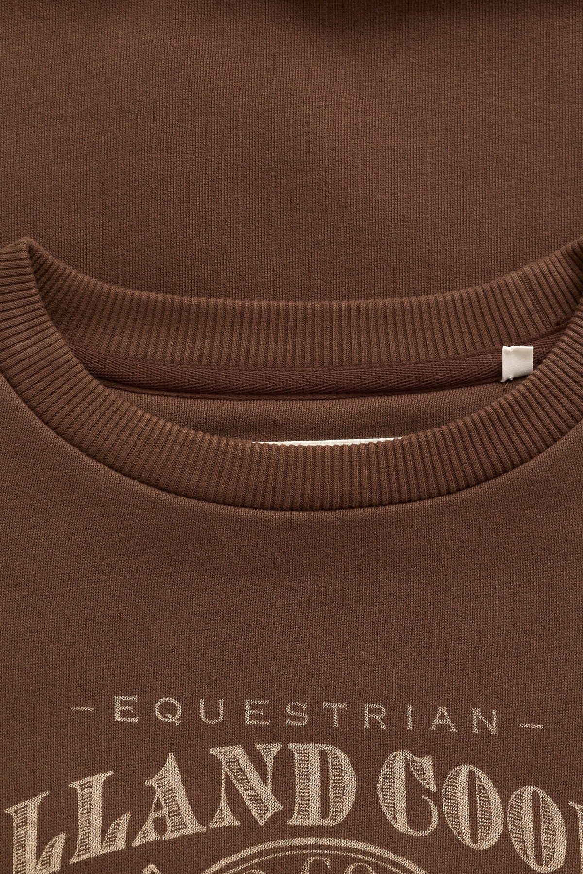 Essential Crew Neck Sweat (Chestnut)