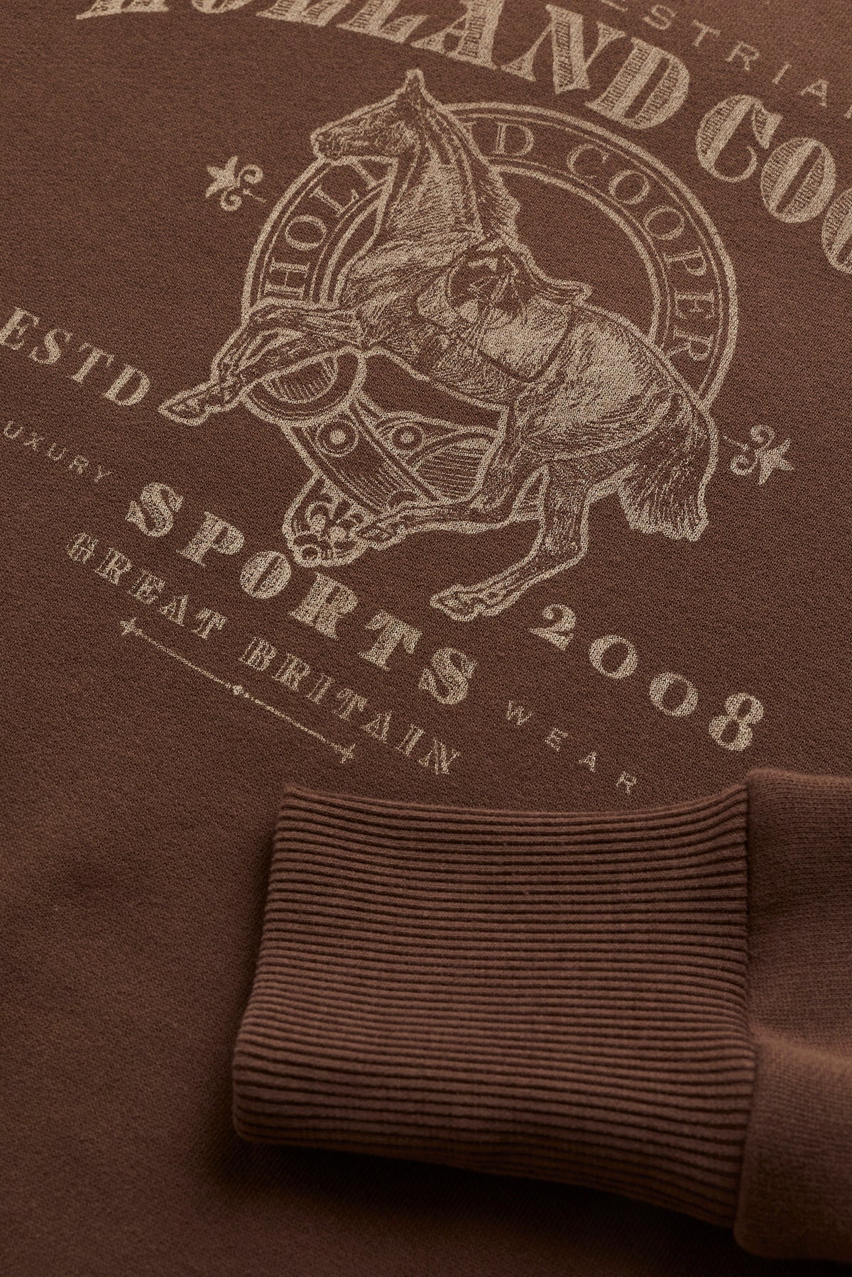 Essential Crew Neck Sweat (Chestnut)