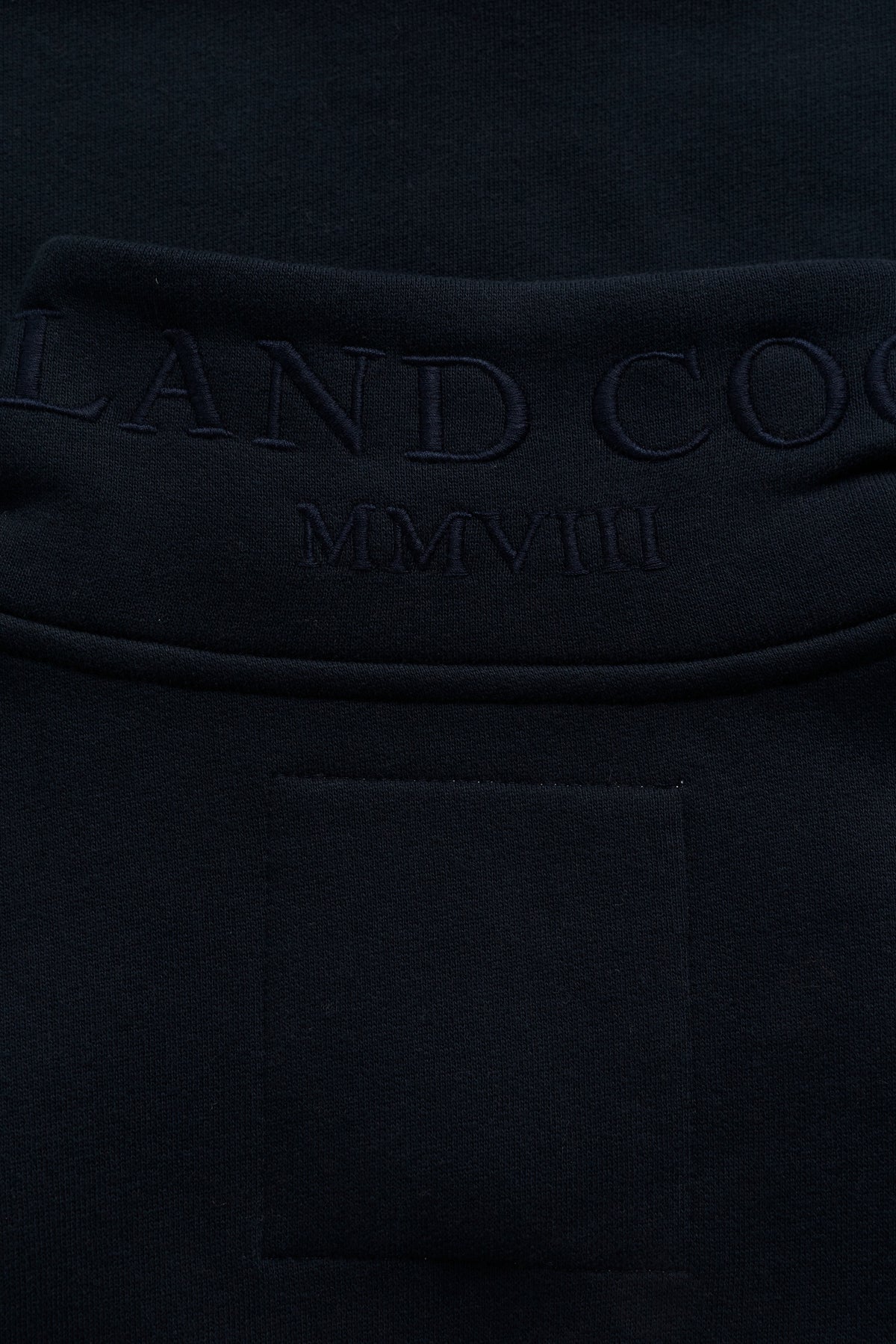 Essential Relaxed Quarter Zip Sweat (Ink Navy)