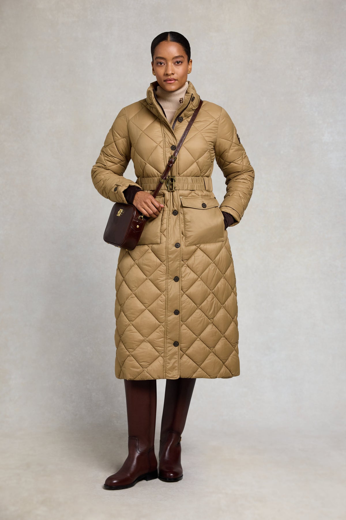Farnham Longline Coat (Sand)