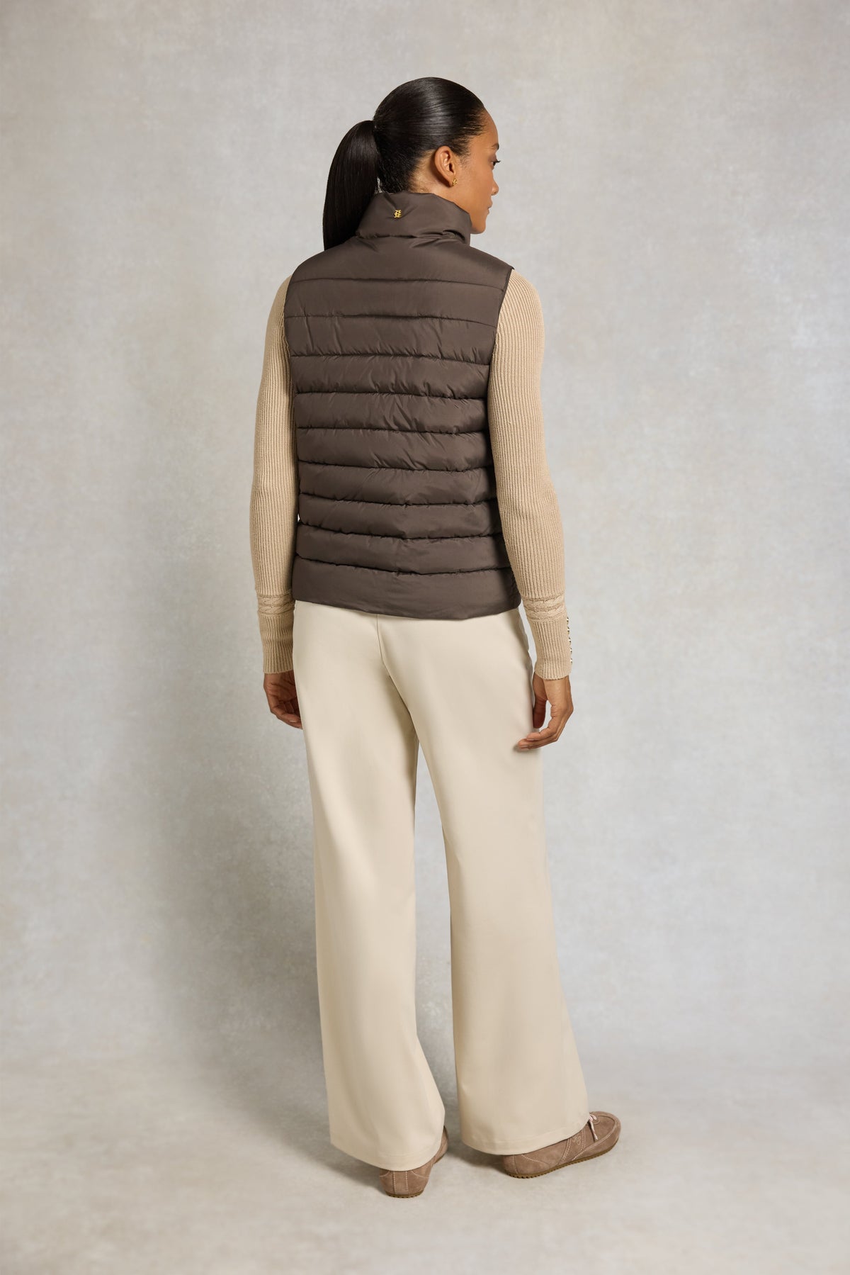Ferncroft Padded Gilet (Olive Brown)
