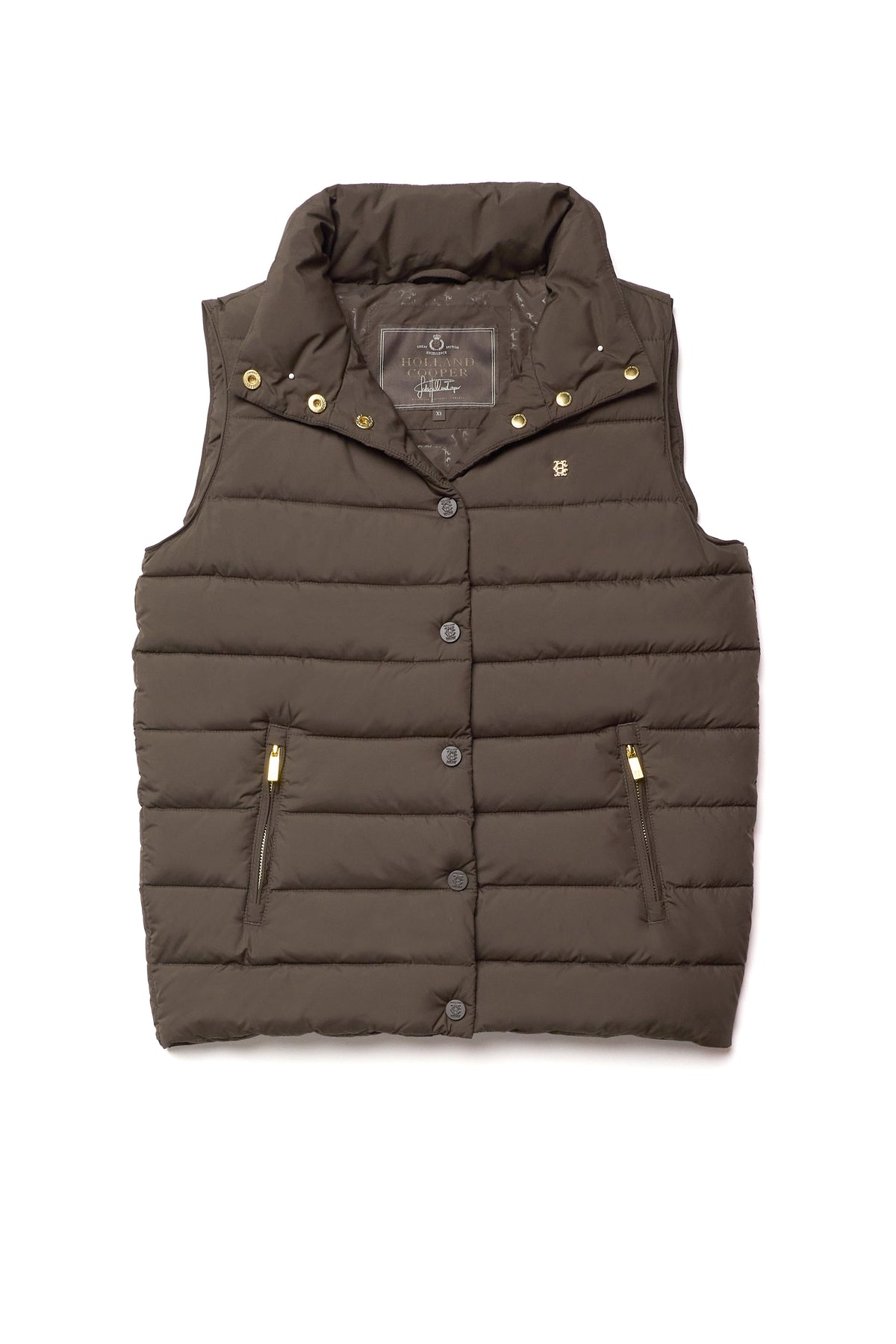 Ferncroft Padded Gilet (Olive Brown)