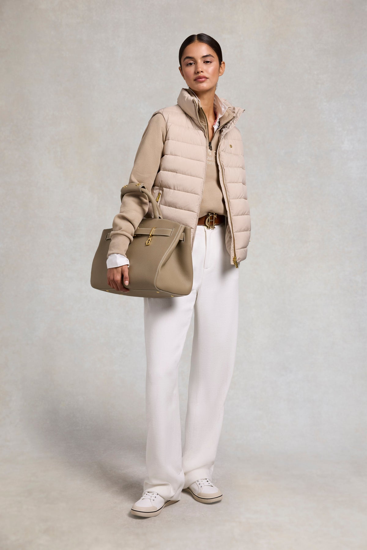 Ferncroft Padded Gilet (Putty)