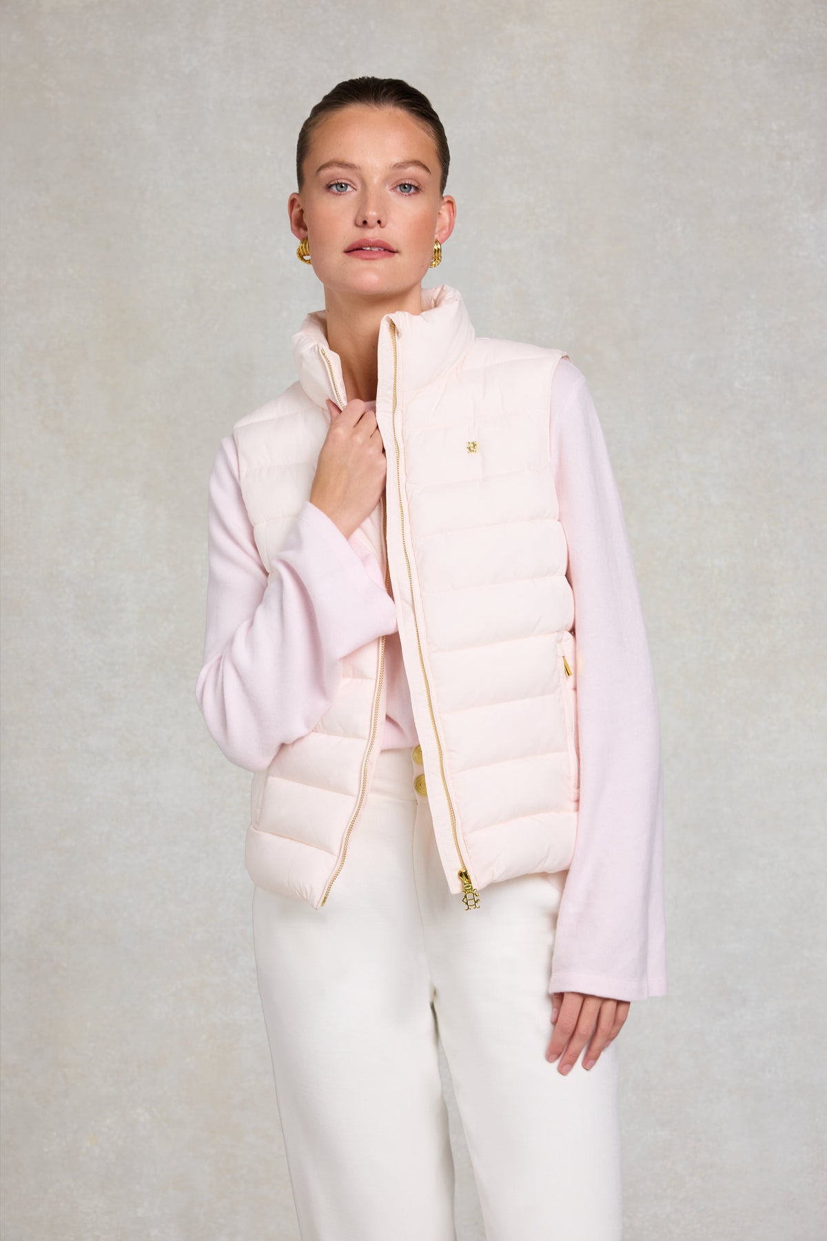 Ferncroft Padded Gilet (Soft Pink)