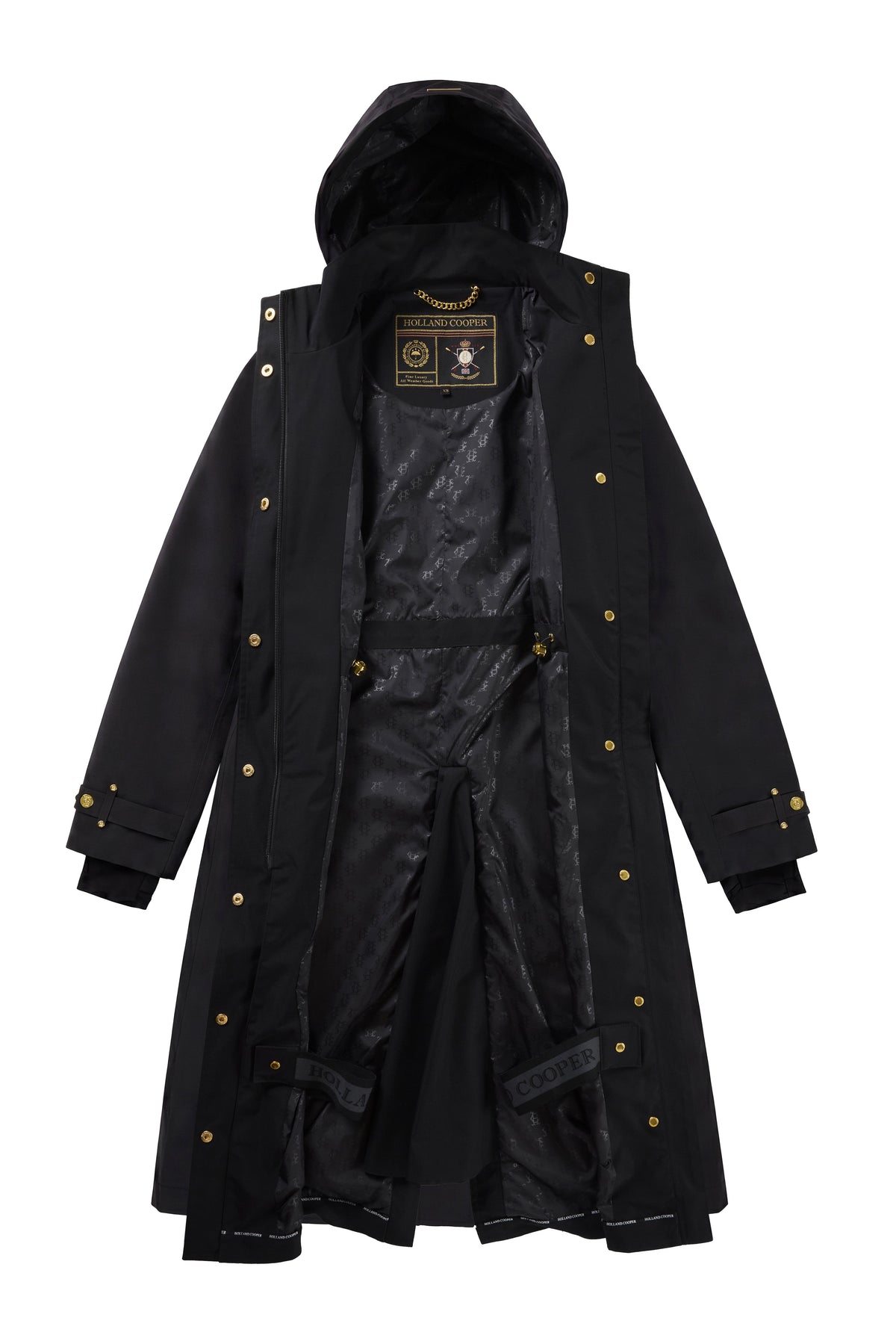 Folgate Rain Coat (Black)