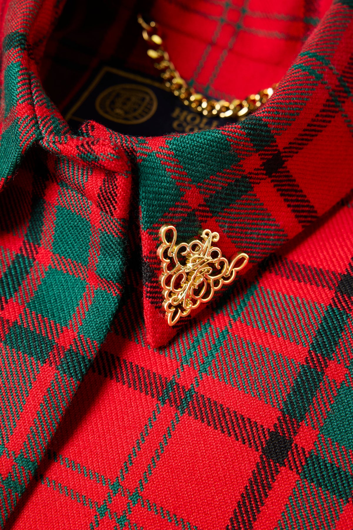 Full Length Knightsbridge Cape (Red Tartan)