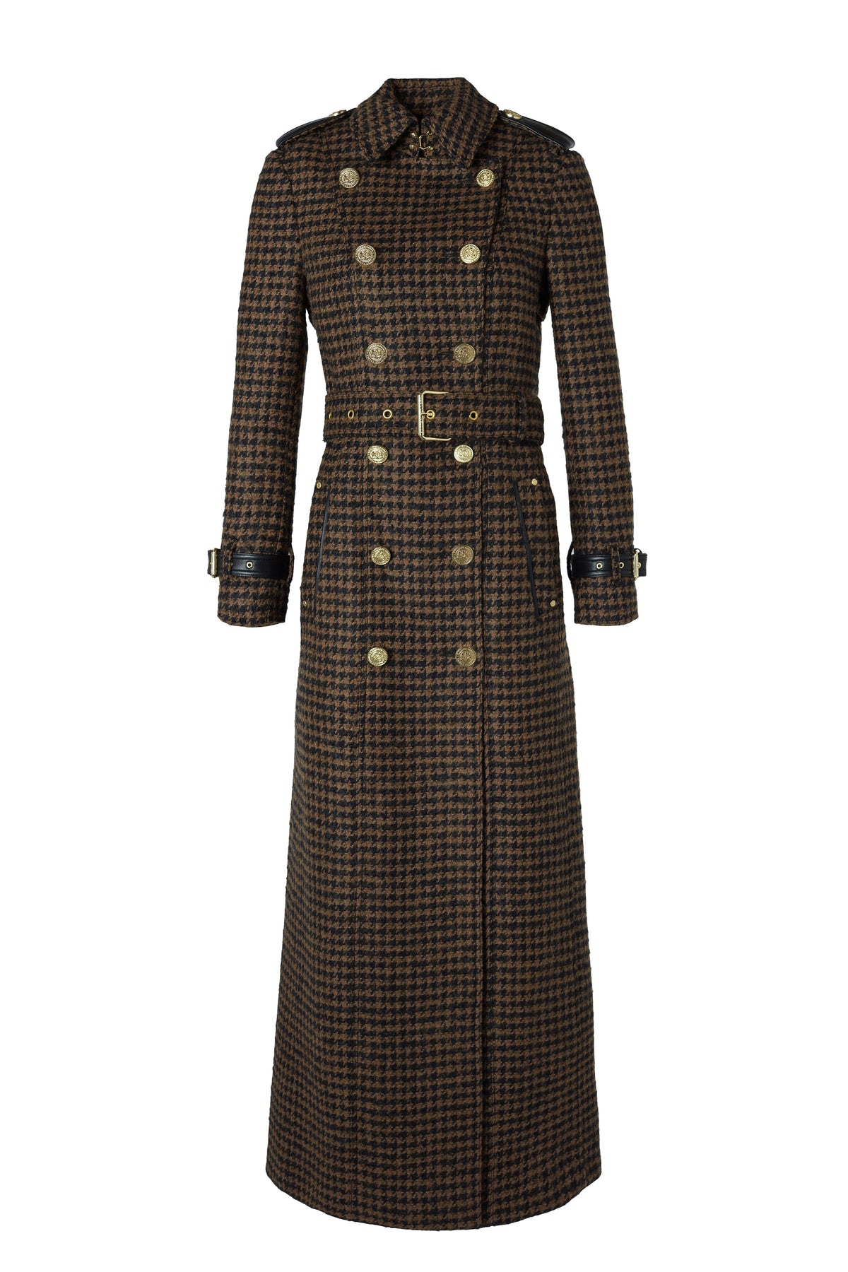 Louisa Grace's Look (Chocolate Houndstooth)