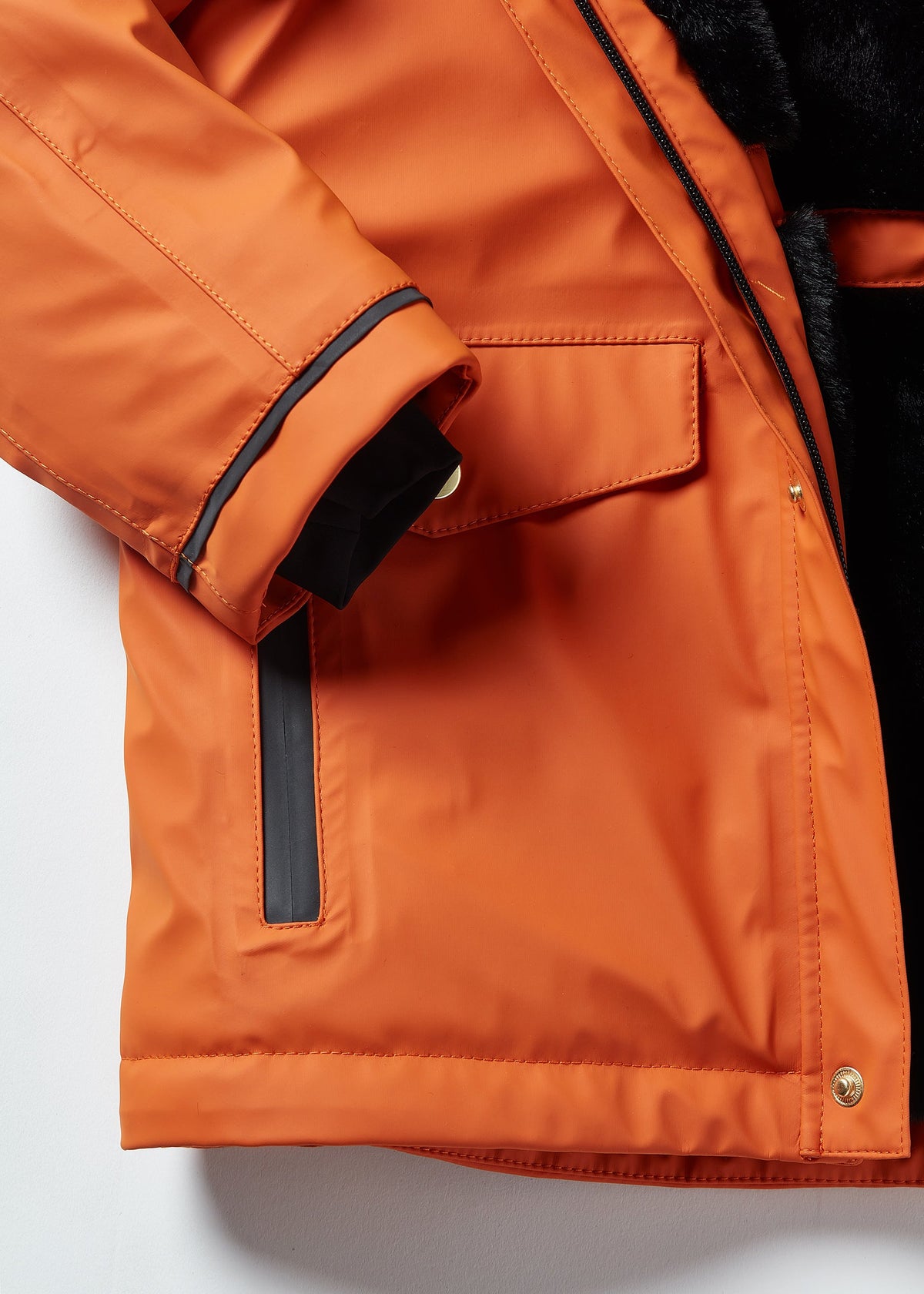 Little Sherpa Rain Mac (Firecracker)