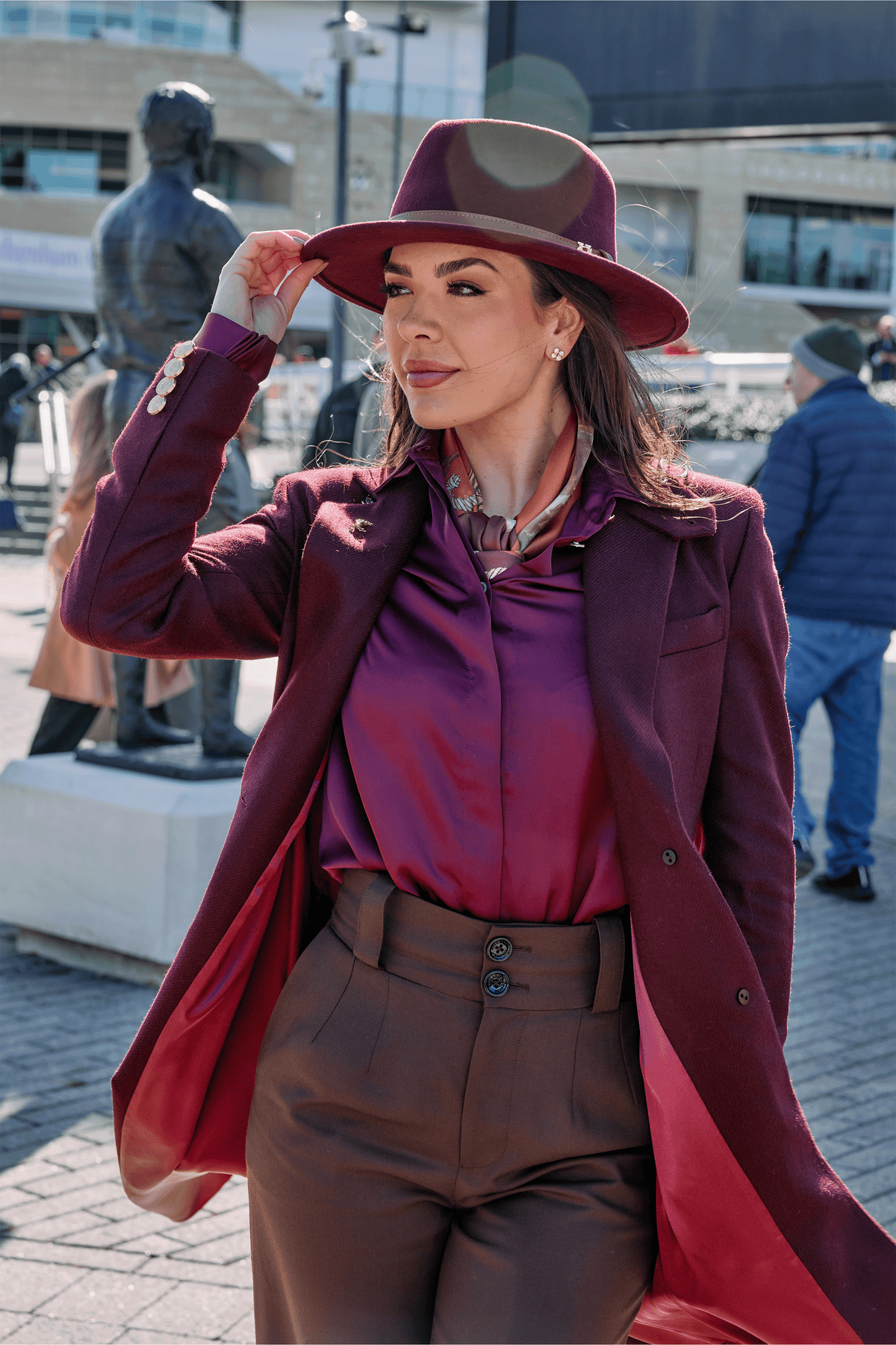 Gemma Owen's Cheltenham Look (Mulberry)