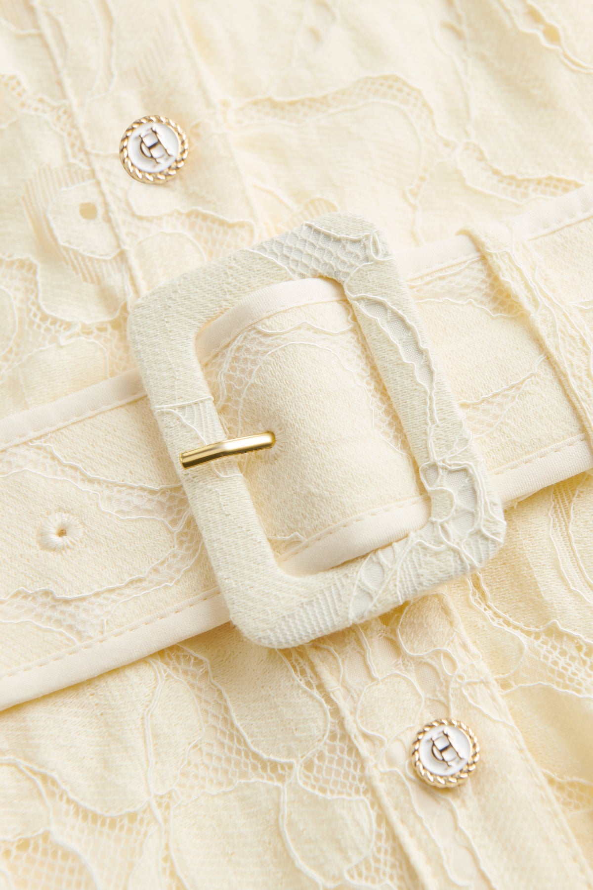 Annabel Lace Dress (Lemon)