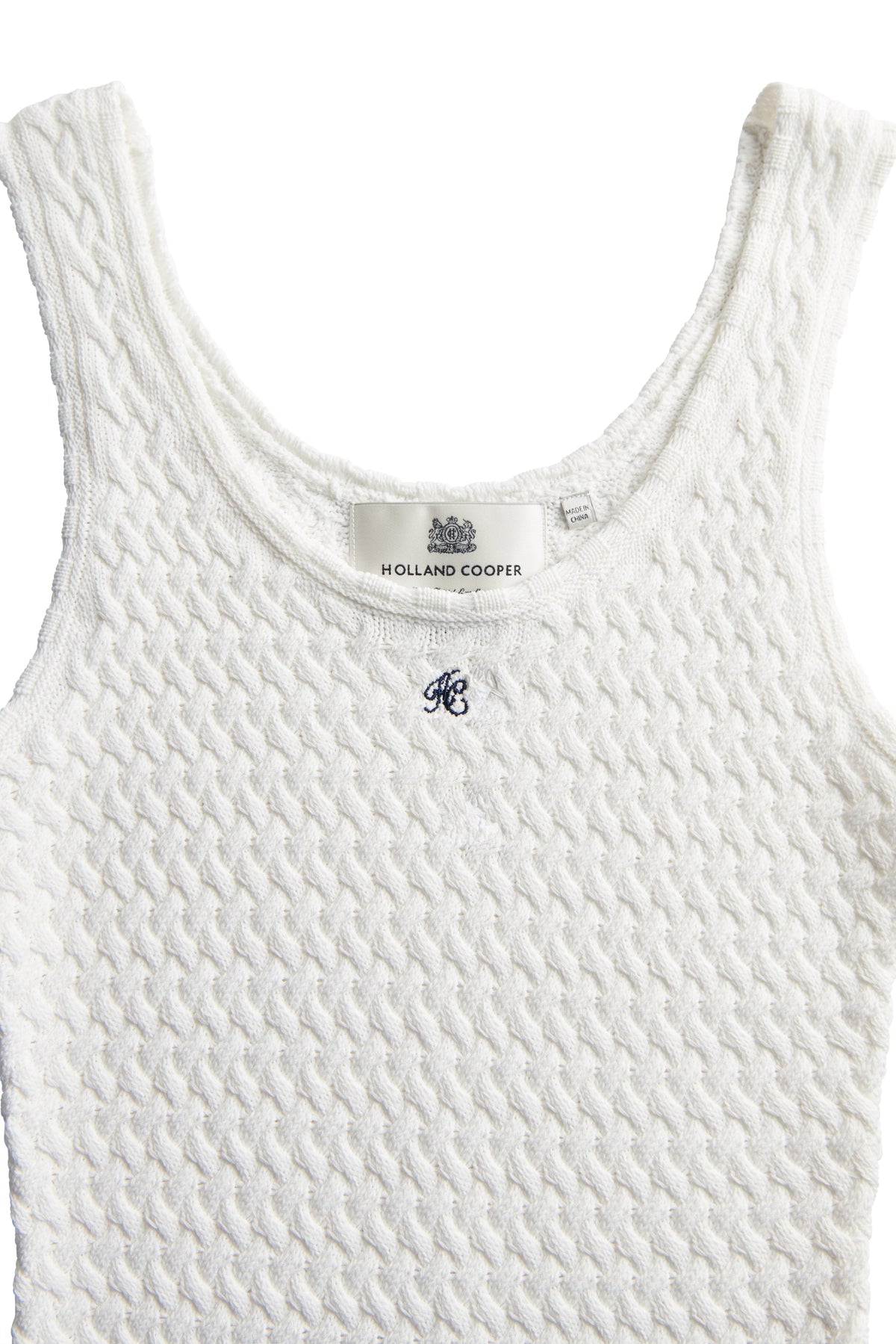 Aurelia Knitted Vest (Natural)