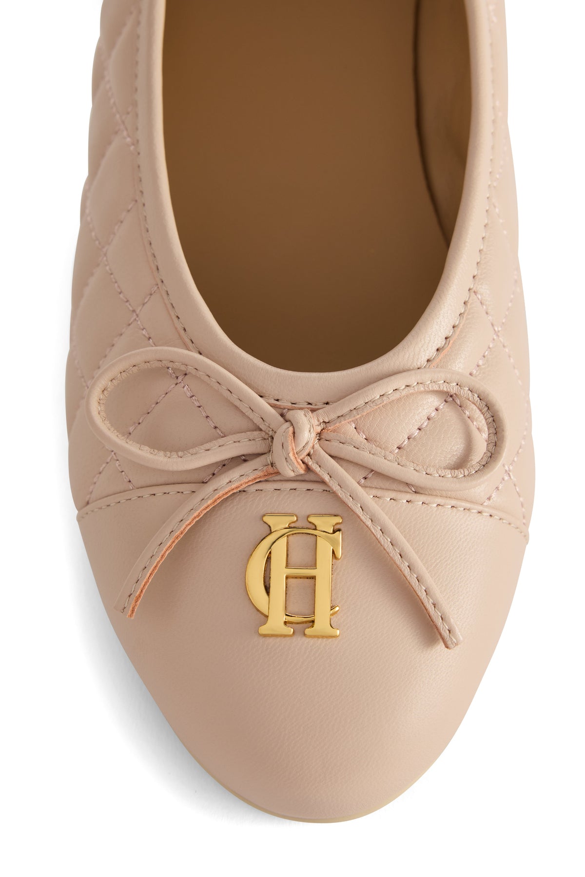 Ballet Shoe (Blush Quilt Leather)