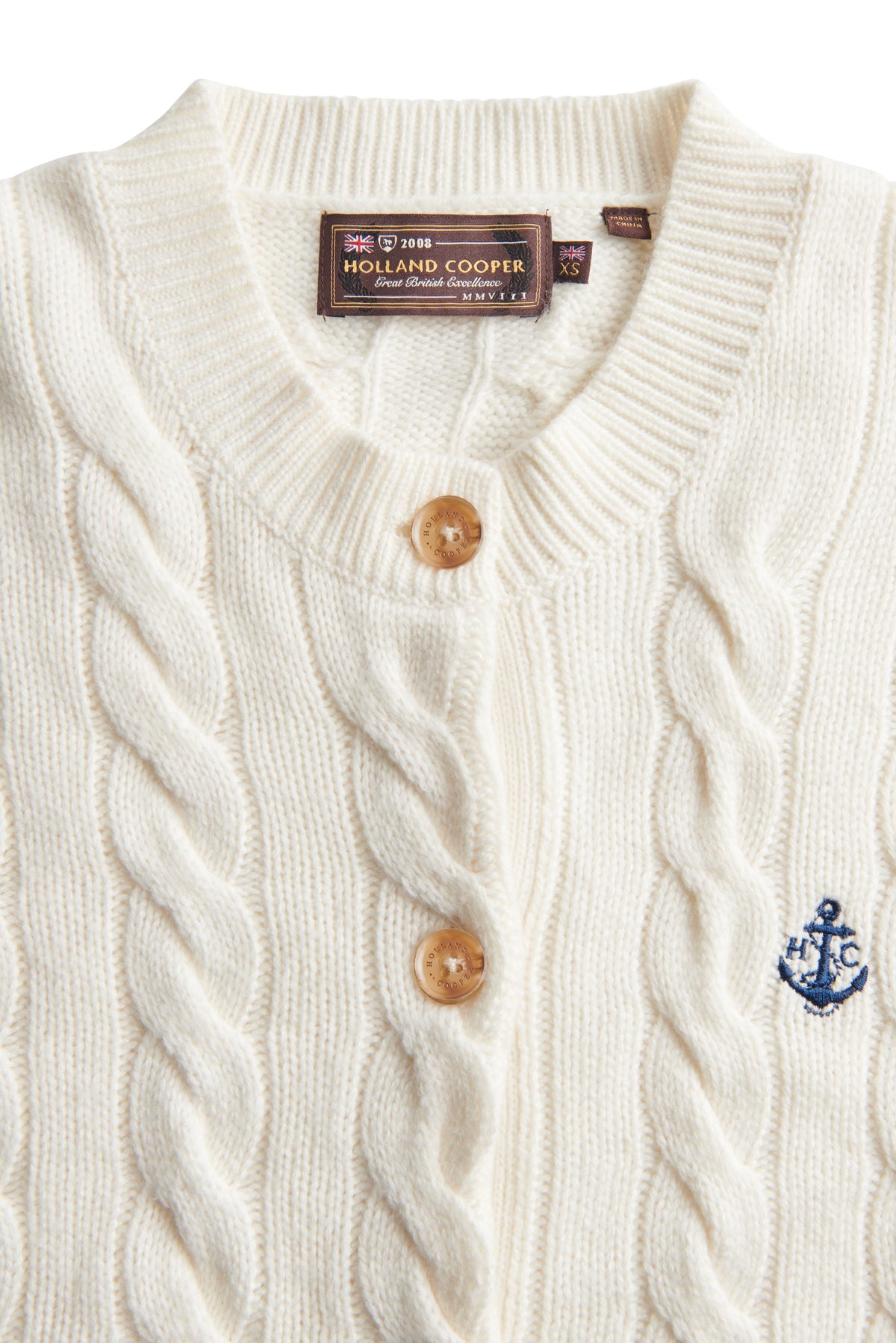 Bourton Cardigan (Natural)