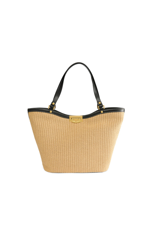 Cannes Shopper (Natural Black)