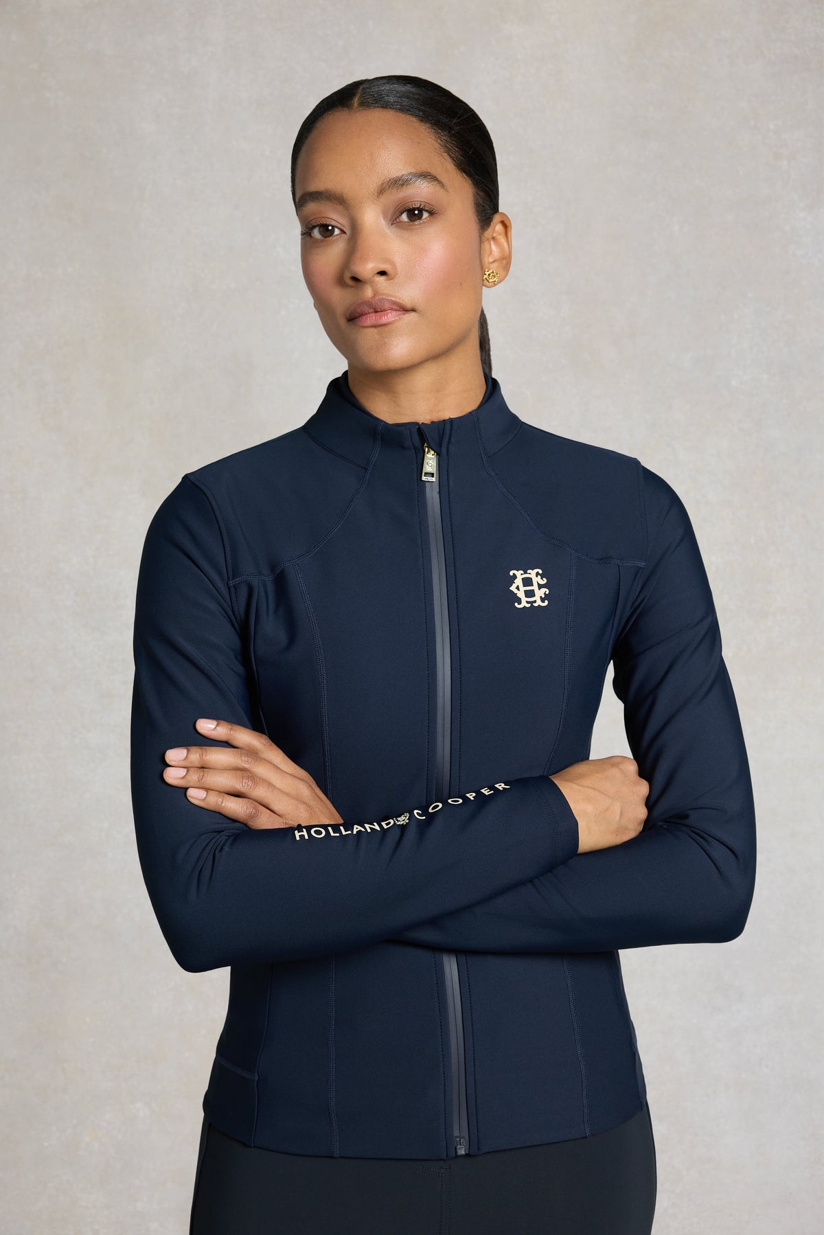 Chiltern Zip Training Top (Ink Navy)