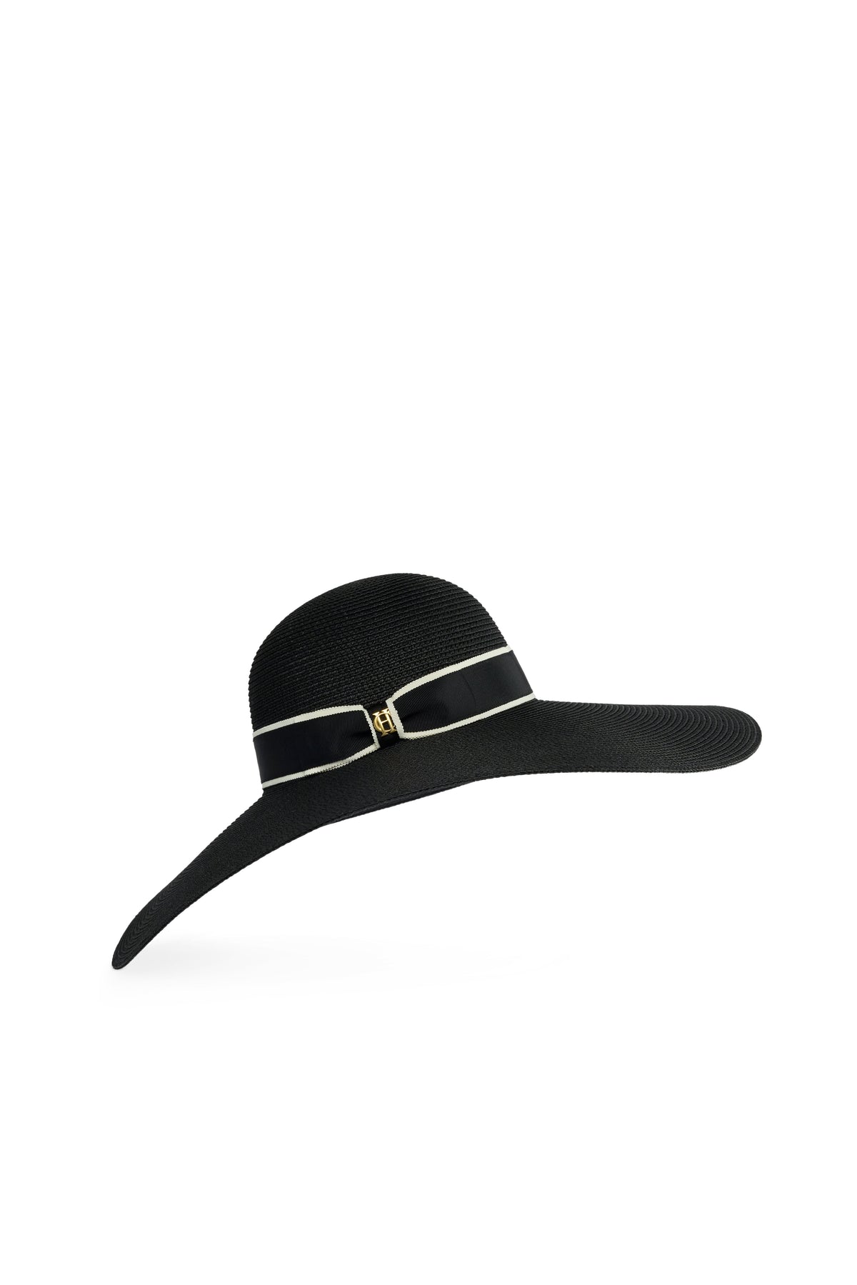 Amalfi Wide Brim Hat (Black Black)