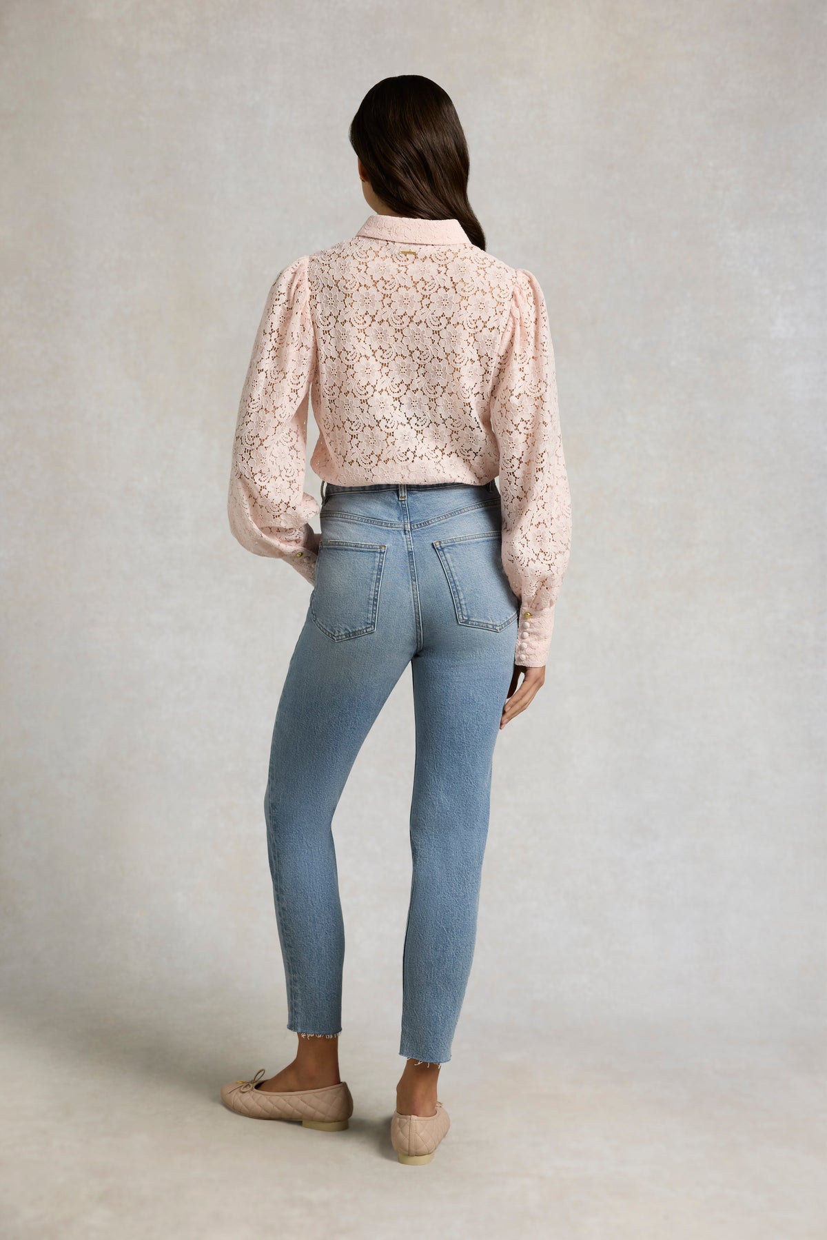 High Rise Slim Jean (Vintage Denim)