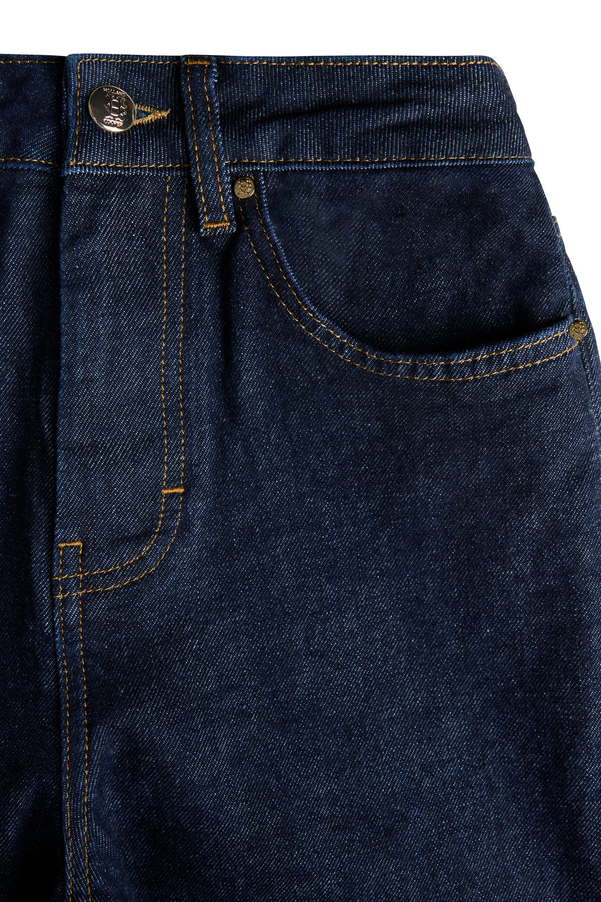 High Rise Slim Jean (Super Dark Denim)