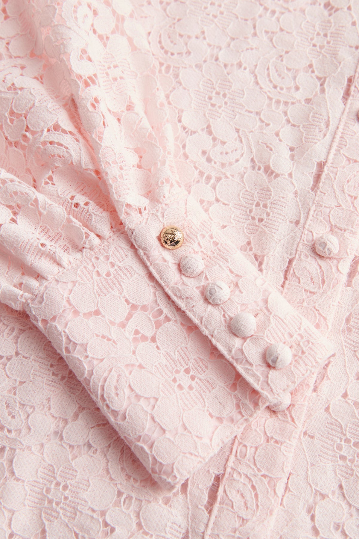 Iona Lace Shirt (Blush)