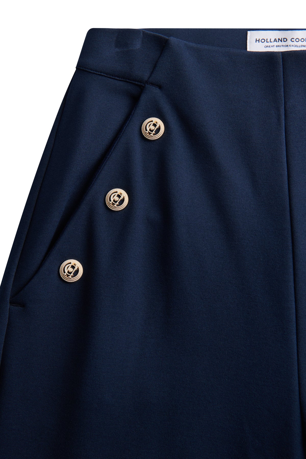 Jersey Amoria Wide Leg (Ink Navy)
