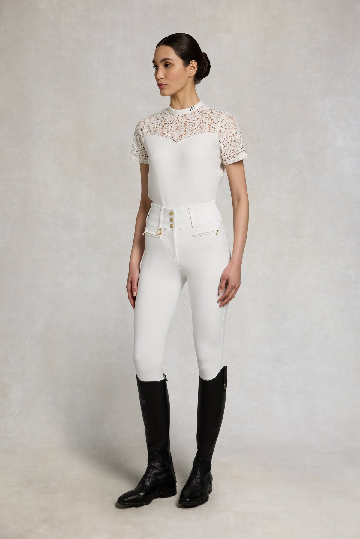 Lace Tee (White)