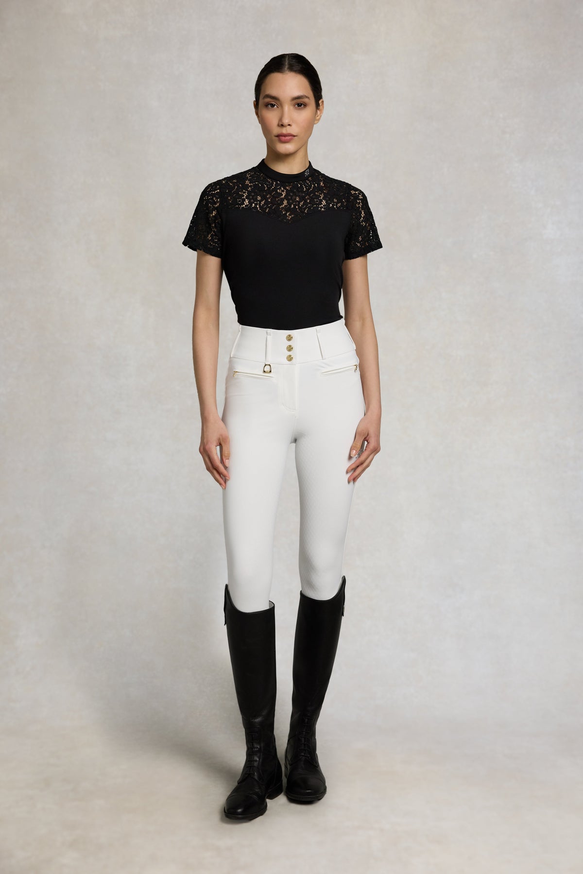 Lace Tee (Black)