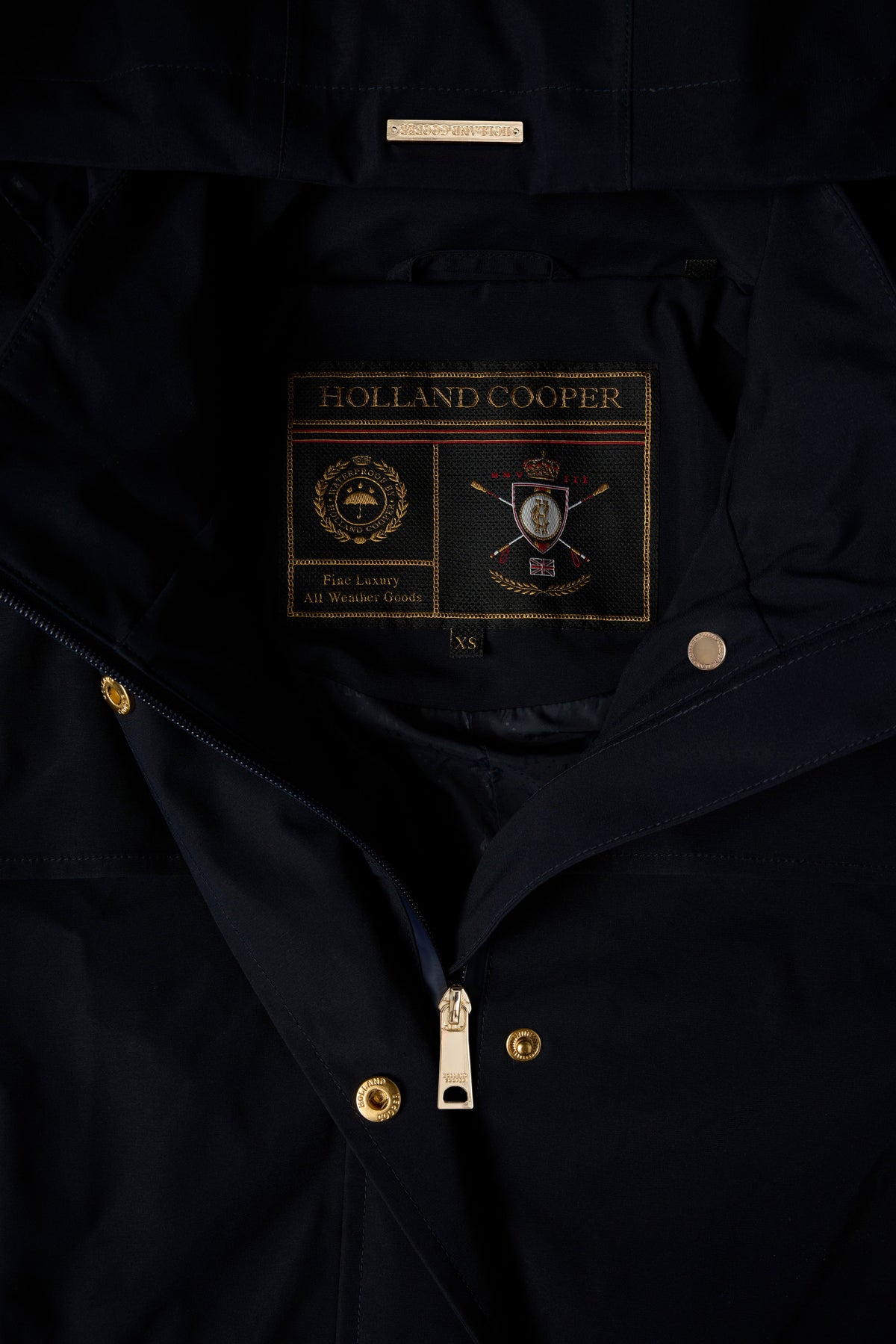 Folgate Coat (Ink Navy)