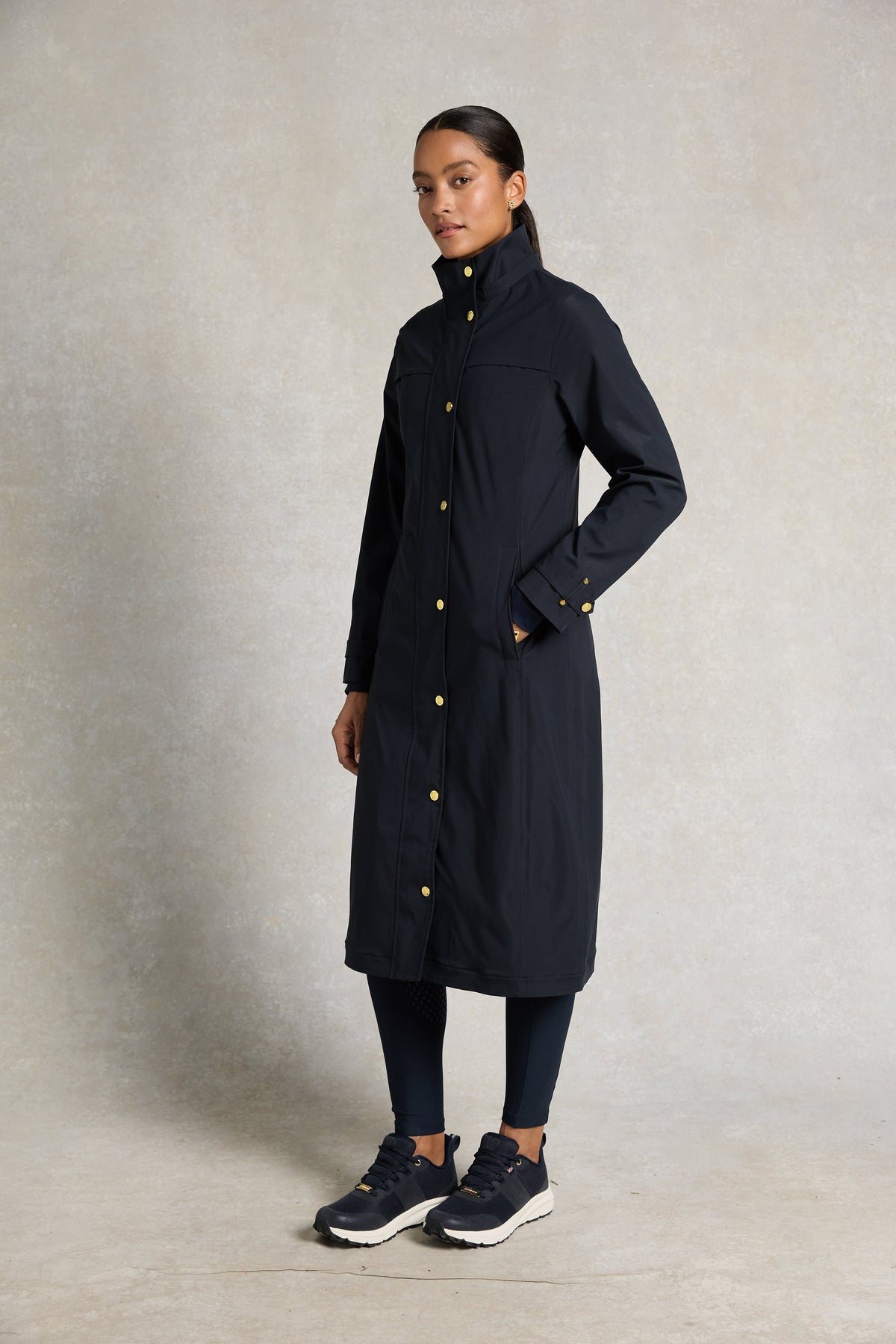 Folgate Coat (Ink Navy)