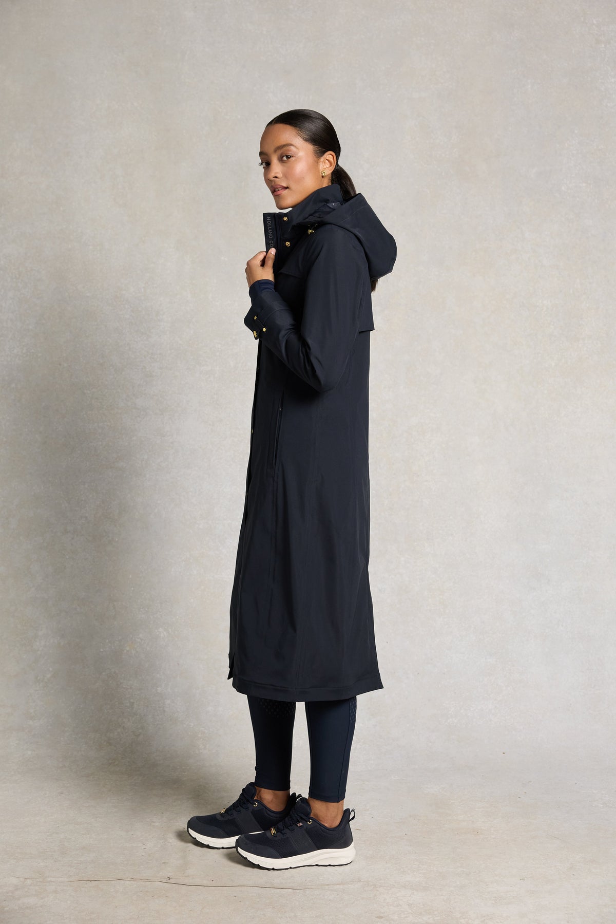 Folgate Coat (Ink Navy)