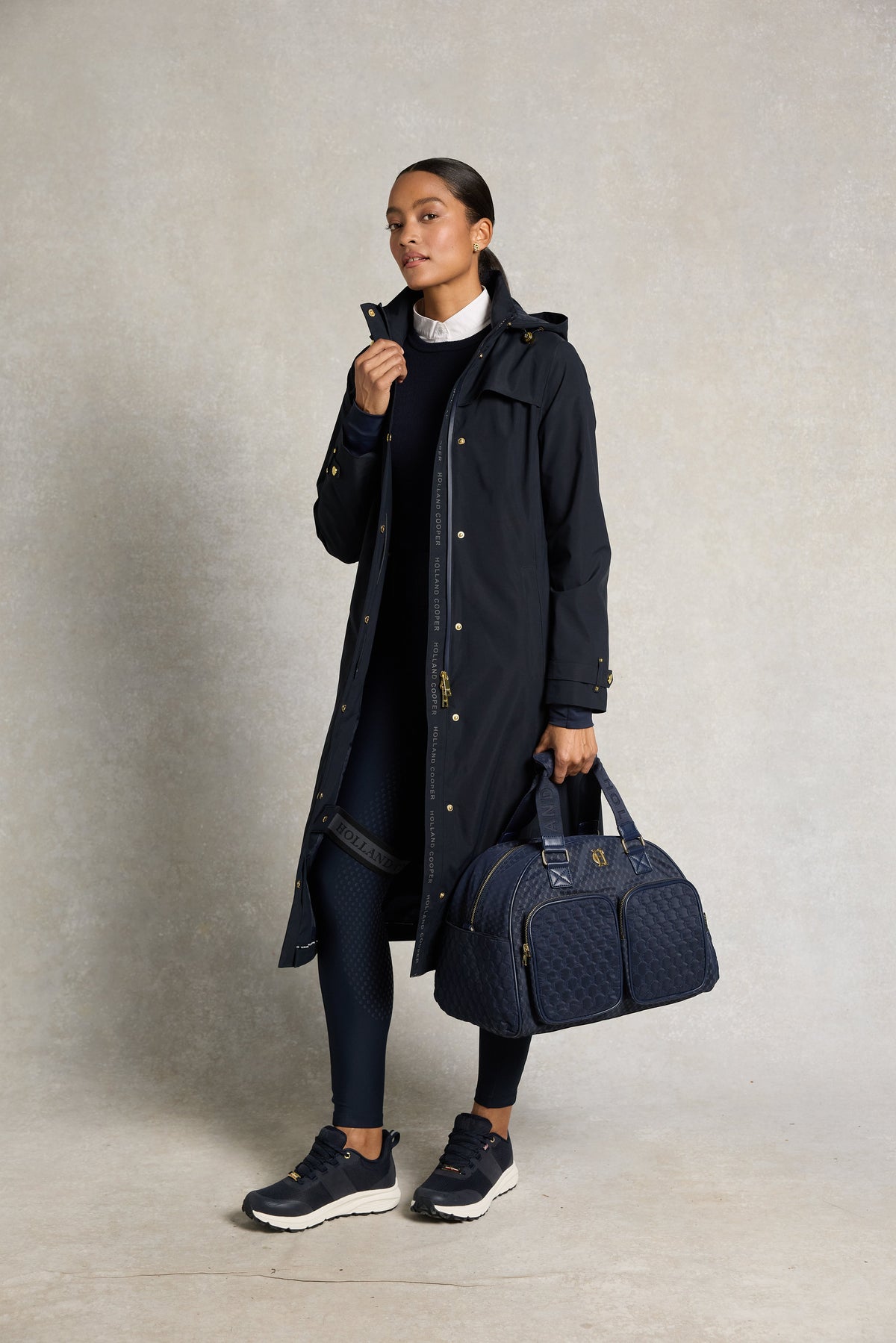 Folgate Coat (Ink Navy)