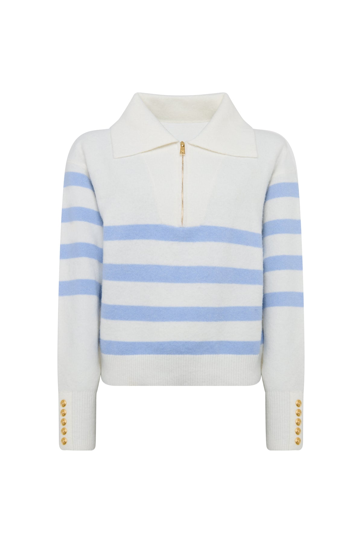 The Lydia Quarter Zip Look