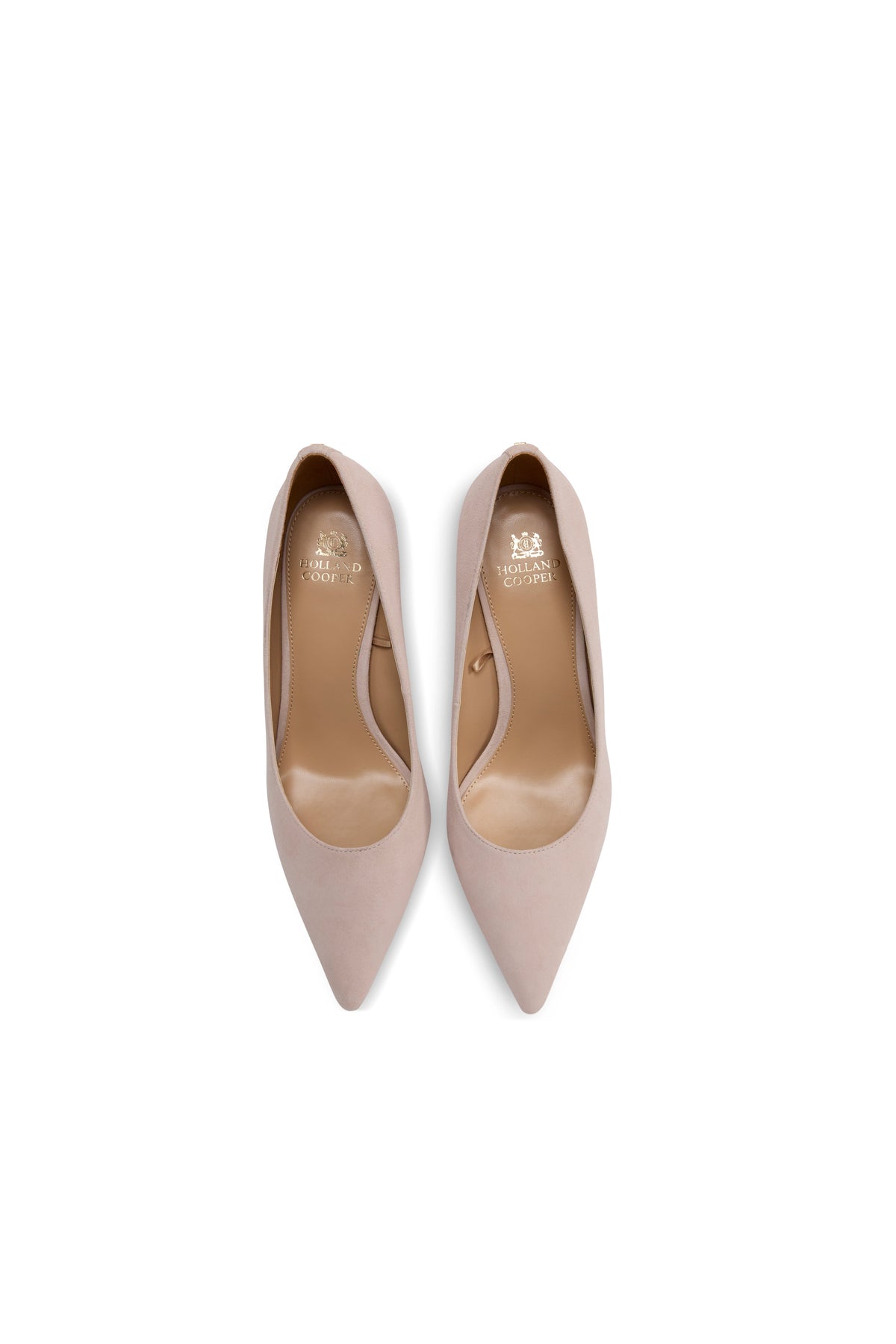 Mayfair Court Shoe (Blush Suede)