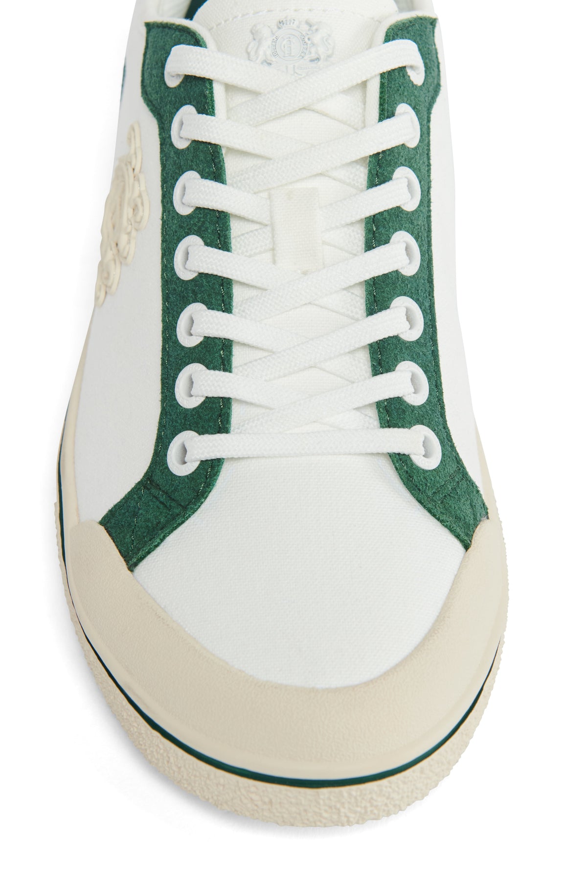 Mayfair Court Trainer (Off White Green)