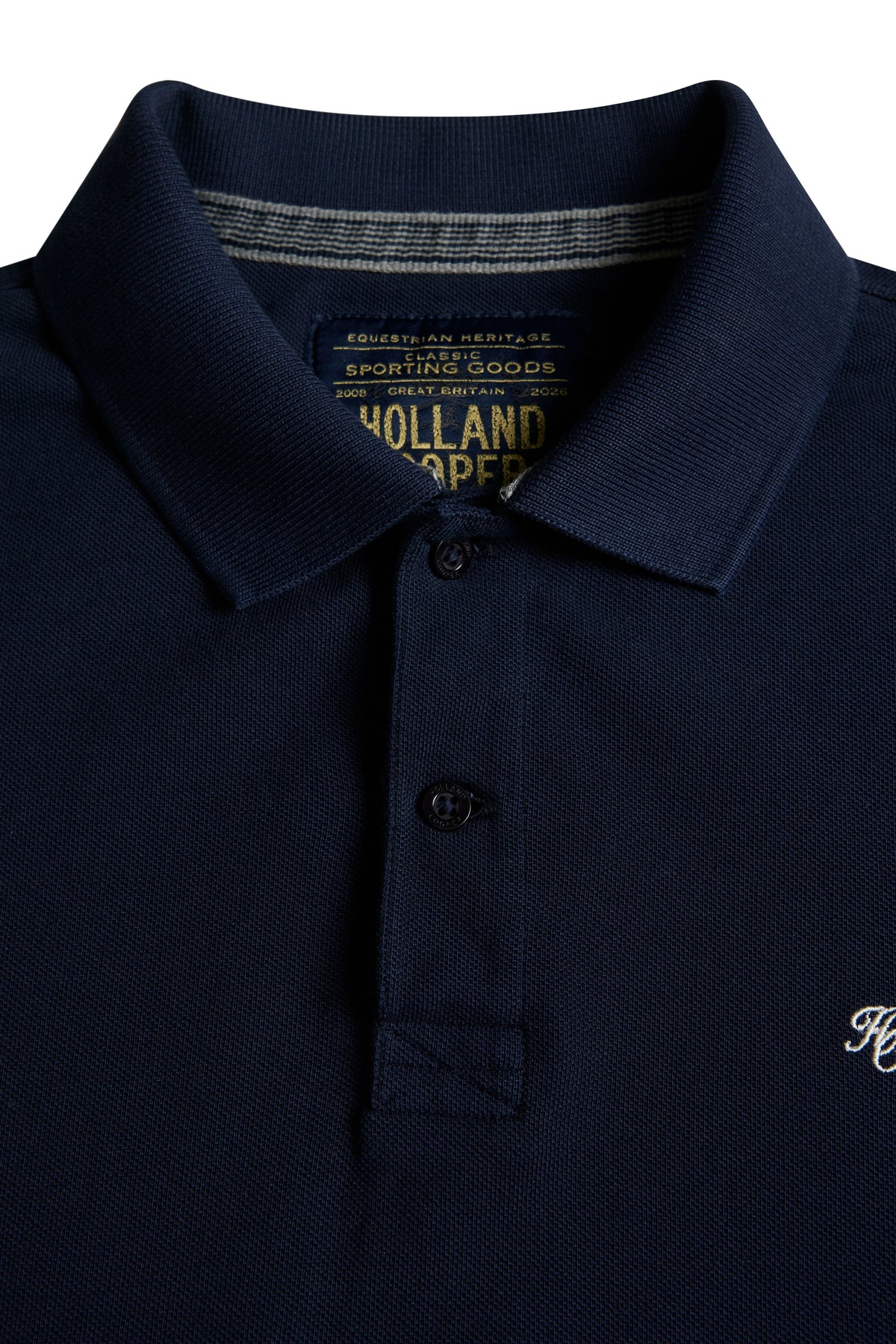 Men's Classic Short Sleeve Polo Shirt (Ink Navy)